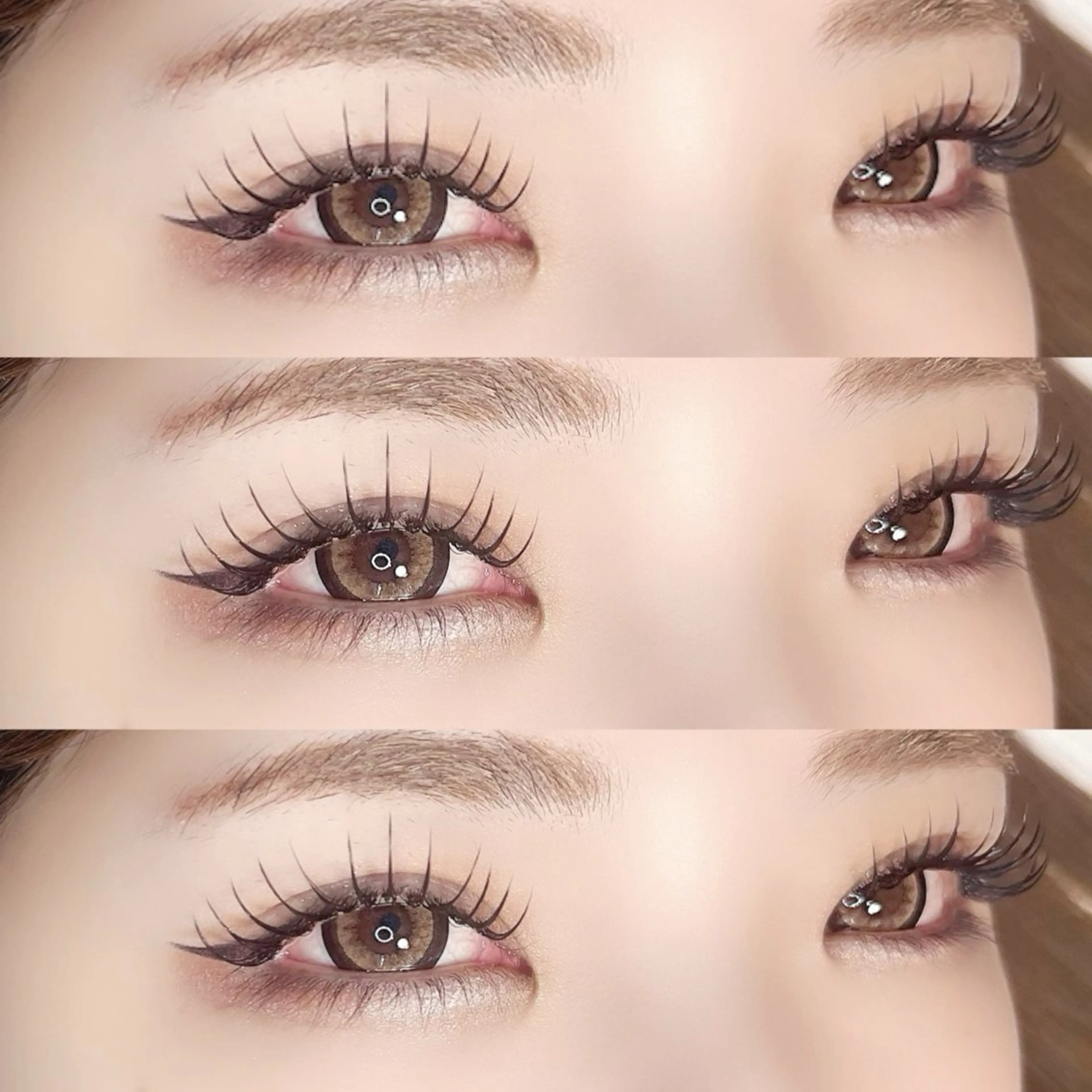 LEDエクステ140本(アイパック+アイシャンプーセット)✧美容液コーティング付の写真