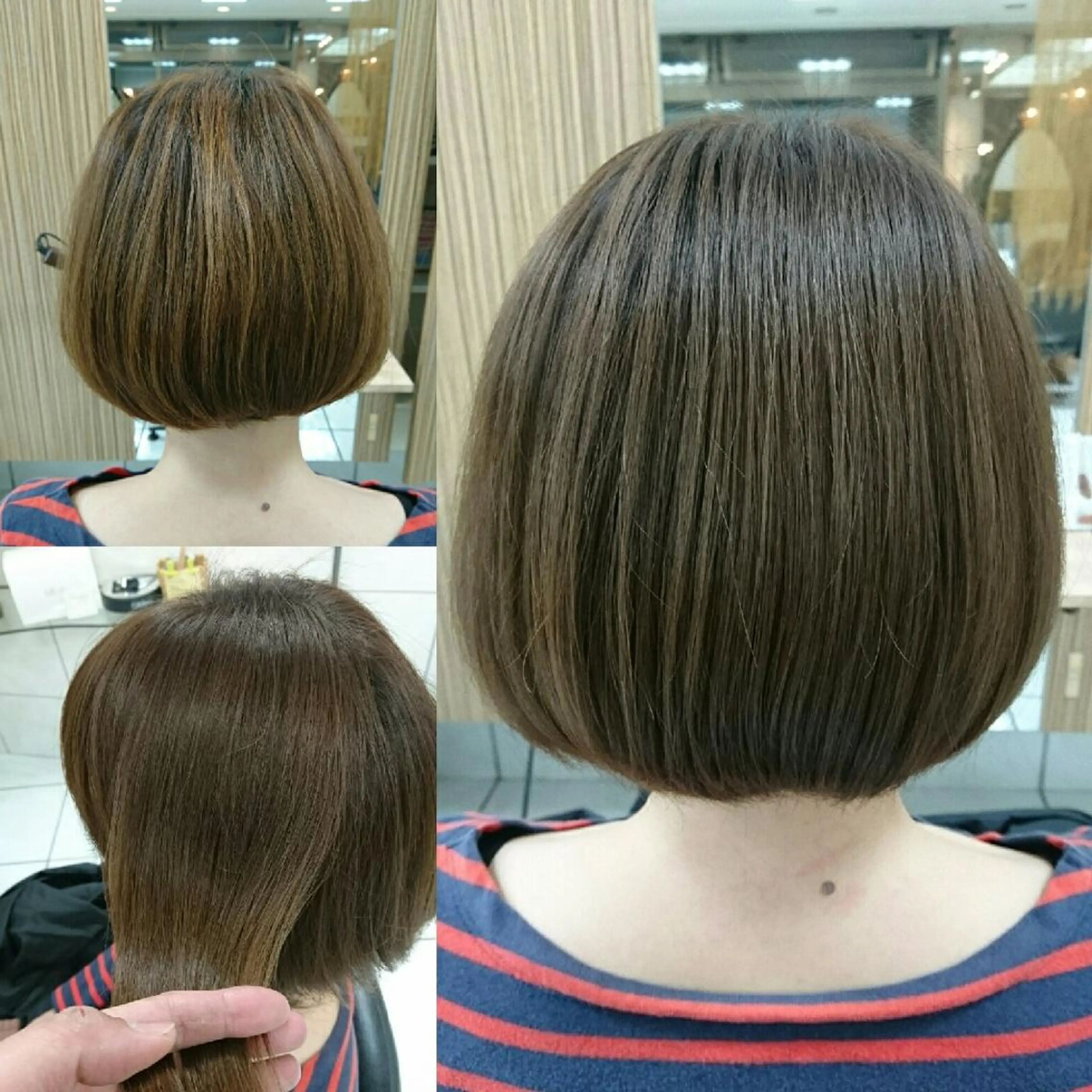 ミディアム カラー オーガニックカラー 8【hacchi】hairfactory所属・横手 亮太のヘアスタイル