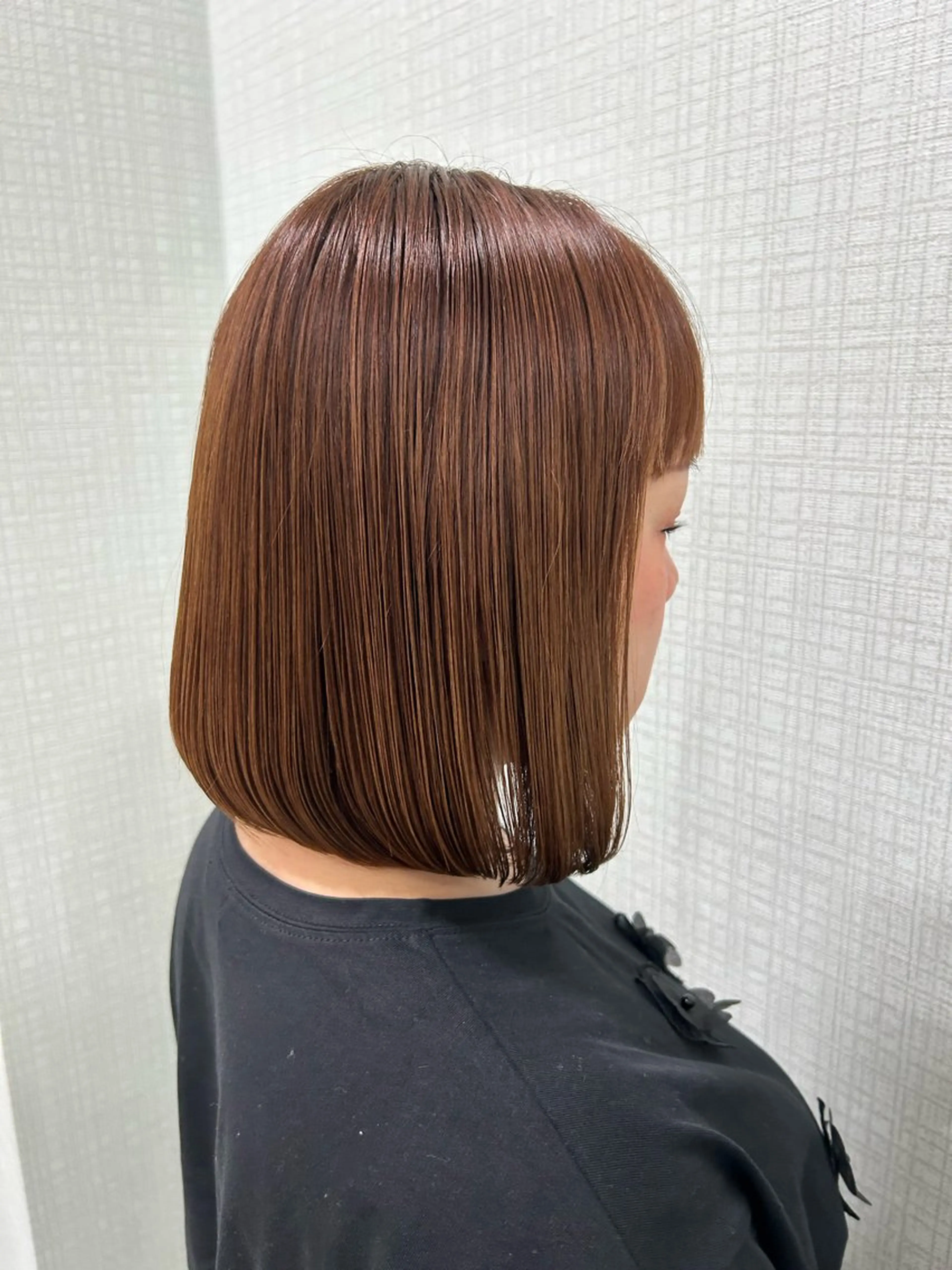 ミディアム ボブ Rune shimizu所属・Rune 横田 椿のヘアスタイル