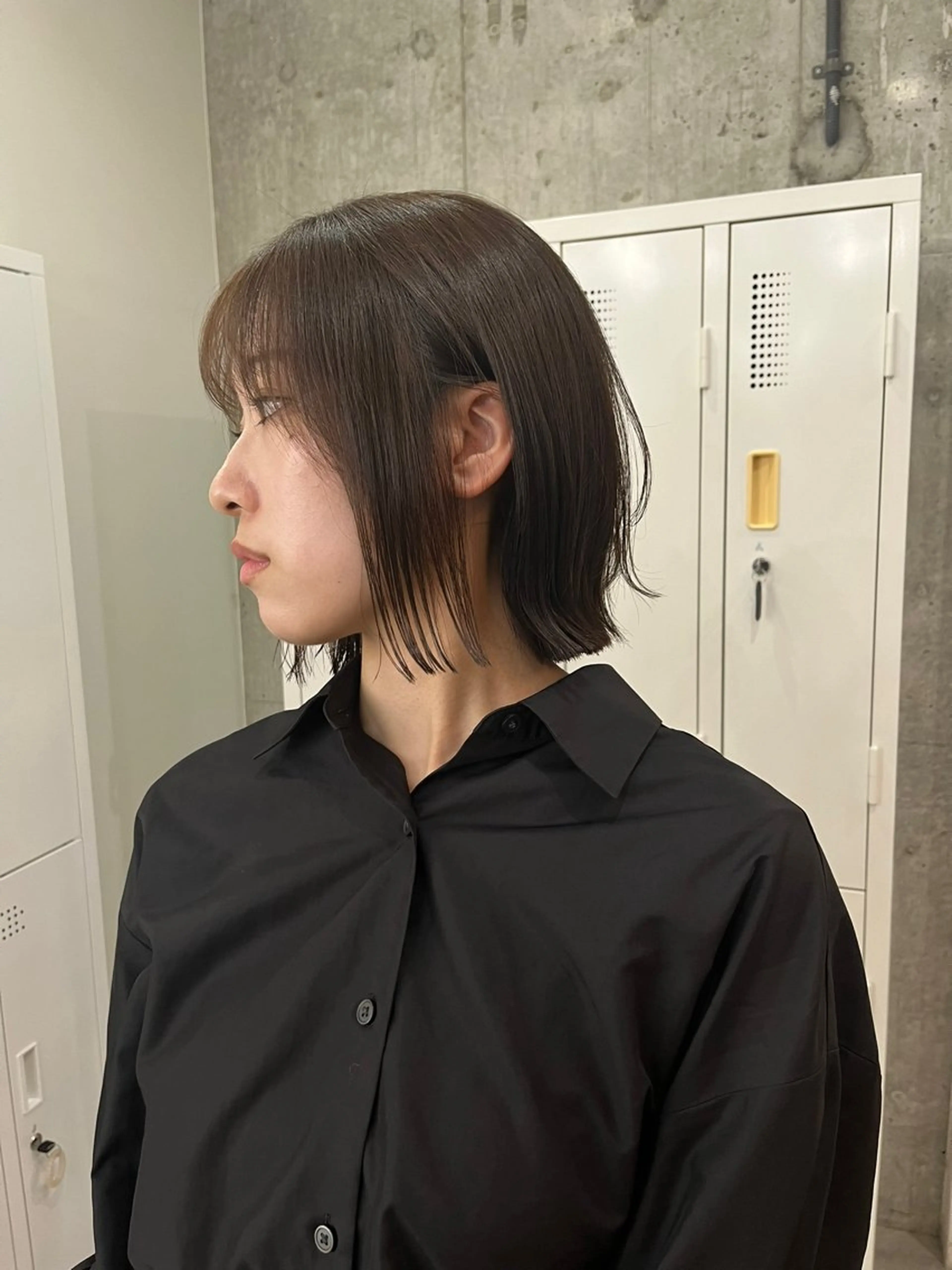 ショート カット 縮毛矯正 ボブ×縮毛矯正 ryotaのヘアスタイル