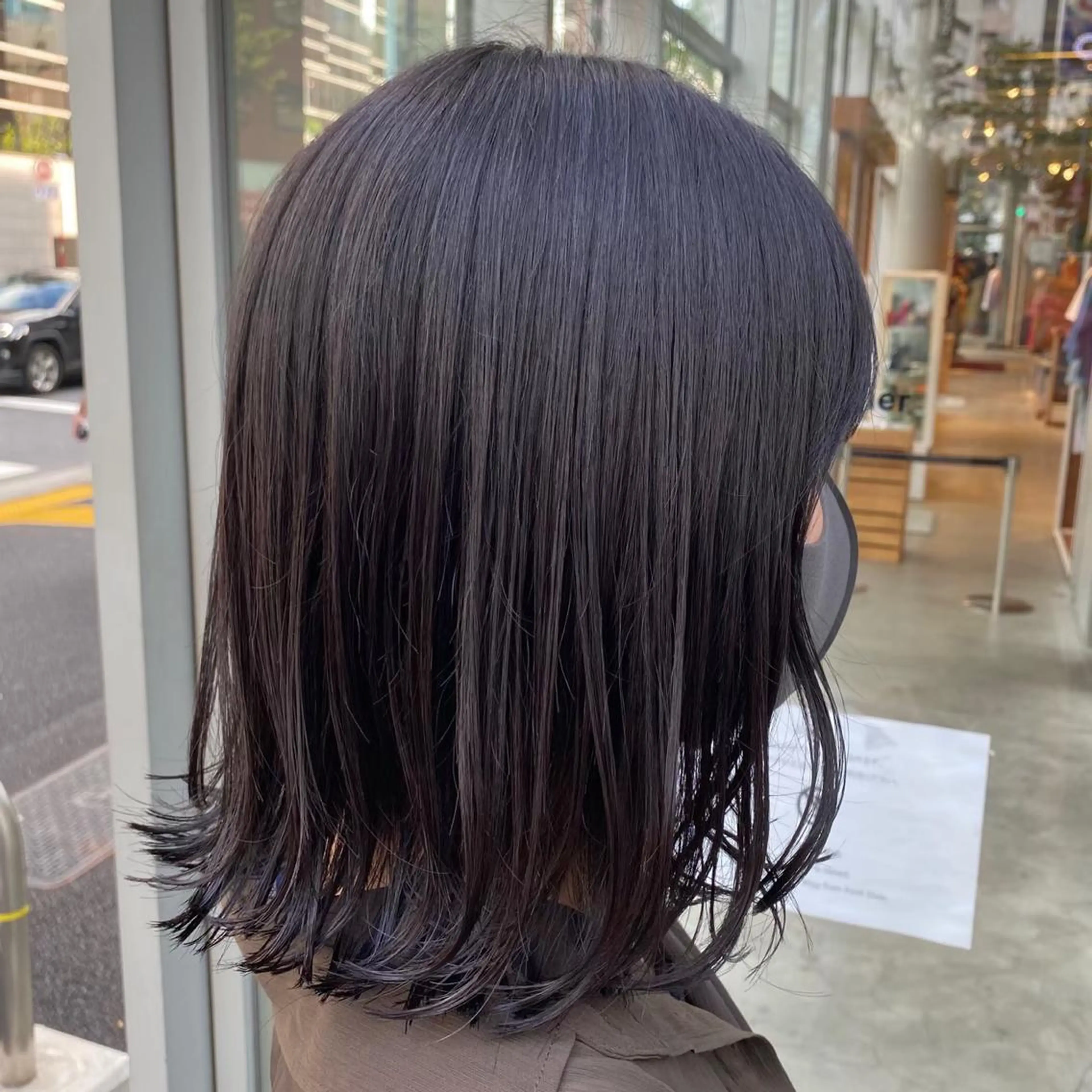 ミディアム カラー ブリーチなし暖色 💗AKARI💗のヘアスタイル