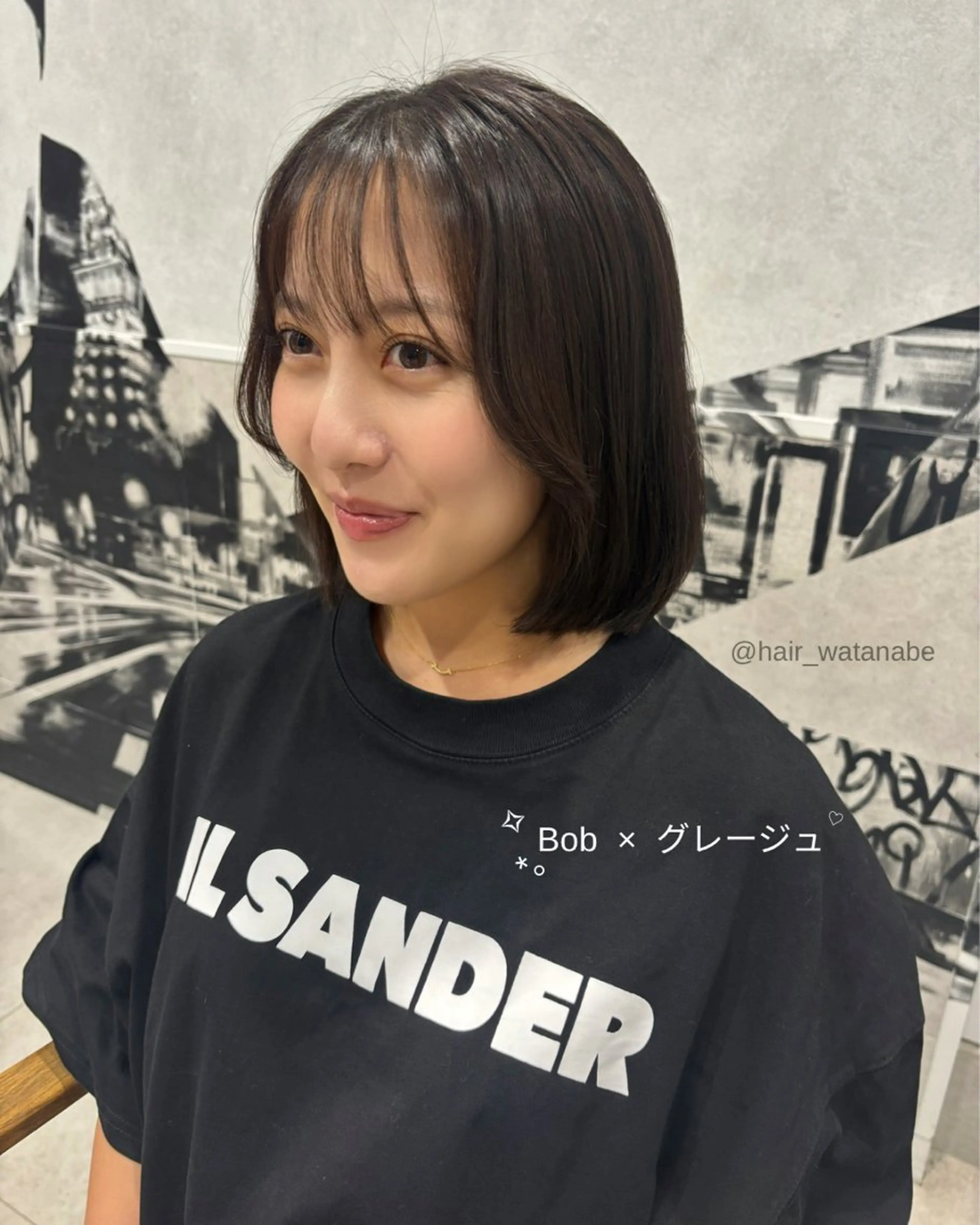 ショート カラー ショートヘア カット 縮毛矯正 韓国hair ·͜· watanabeのヘアスタイル