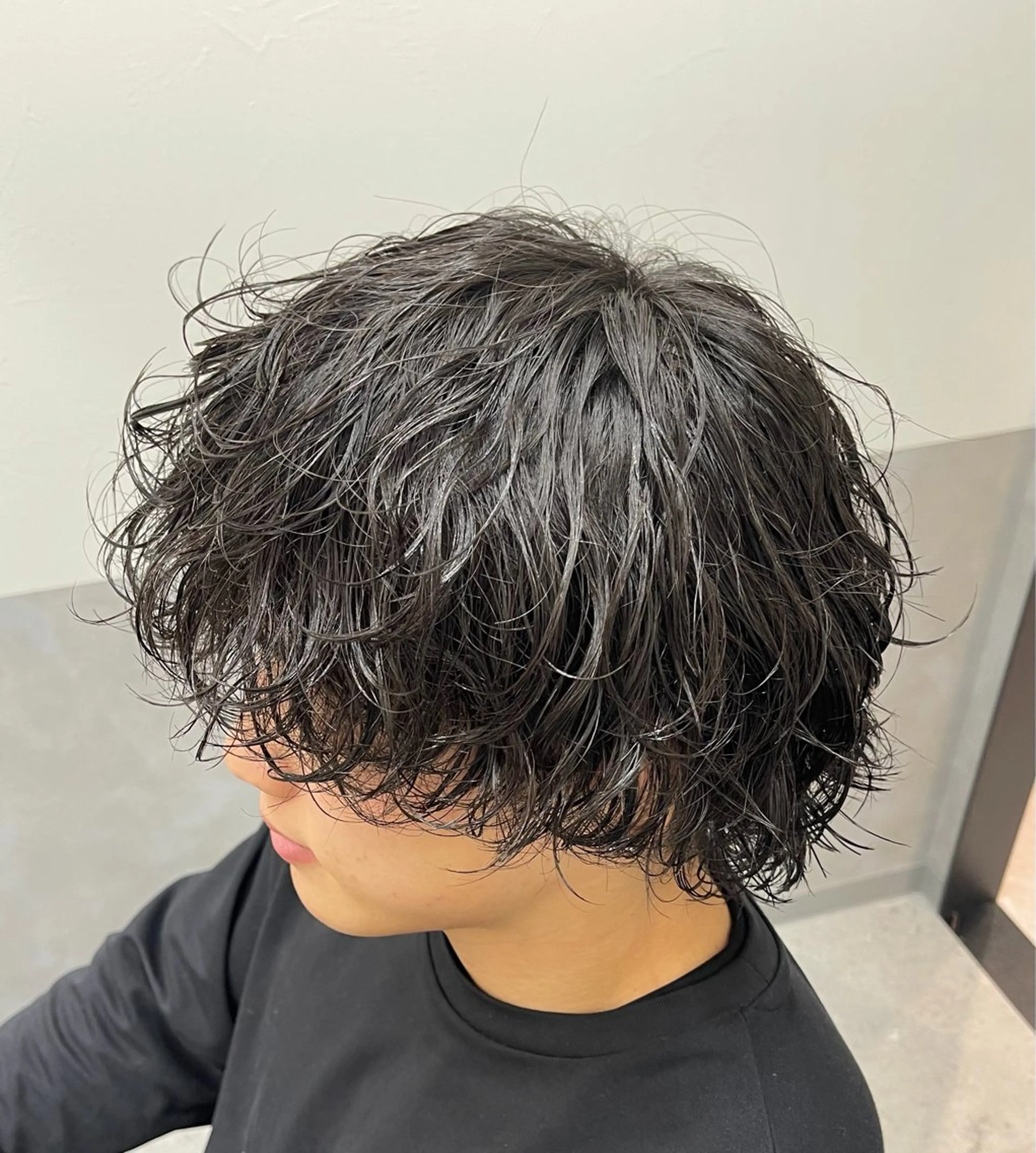 メンズカット💇‍♂️➕特殊パーマ➕トリートメント🫧の写真