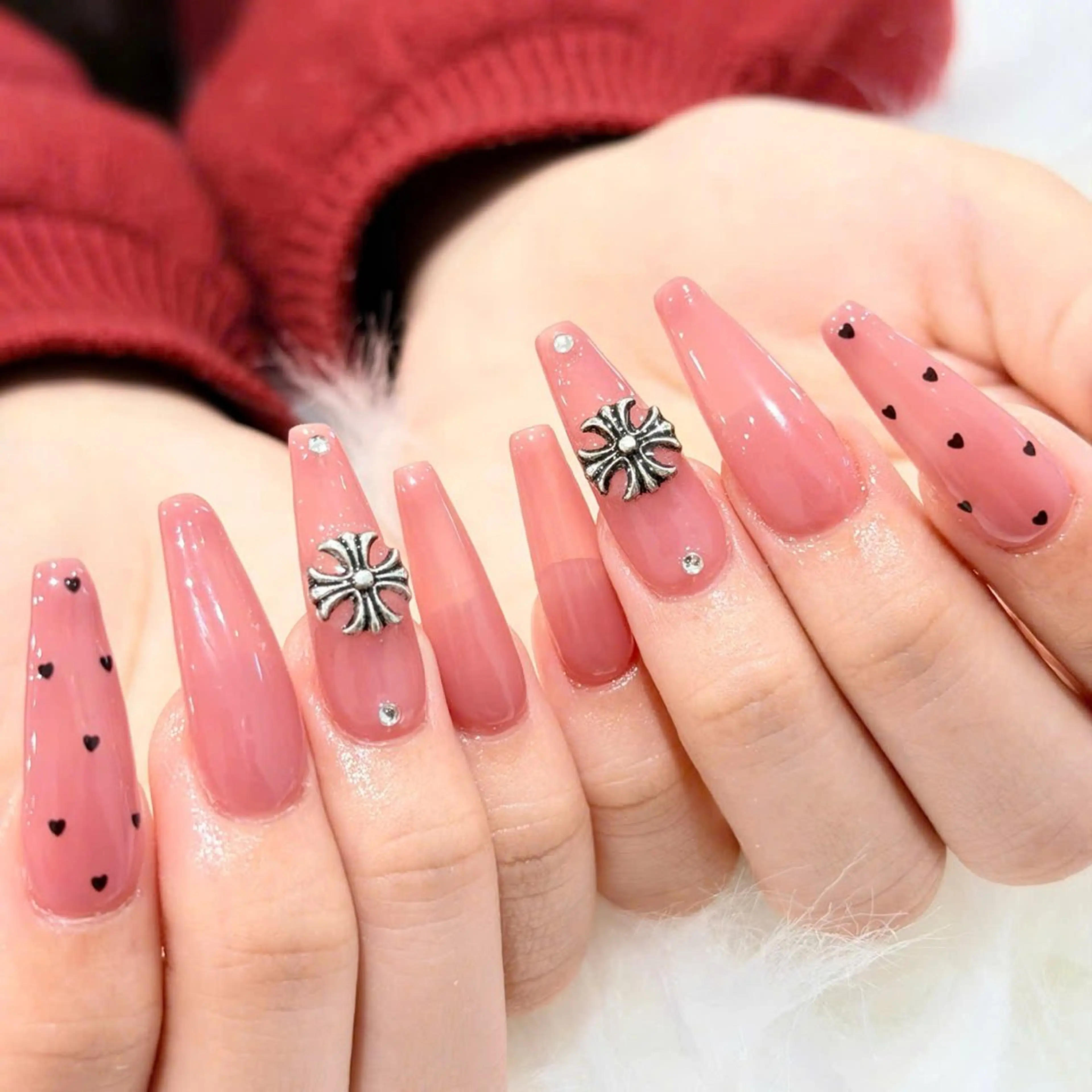 ネイル 持ち込み オフィスネイル シンプルネイル ハンドネイル Luci Nailのネイルデザイン
