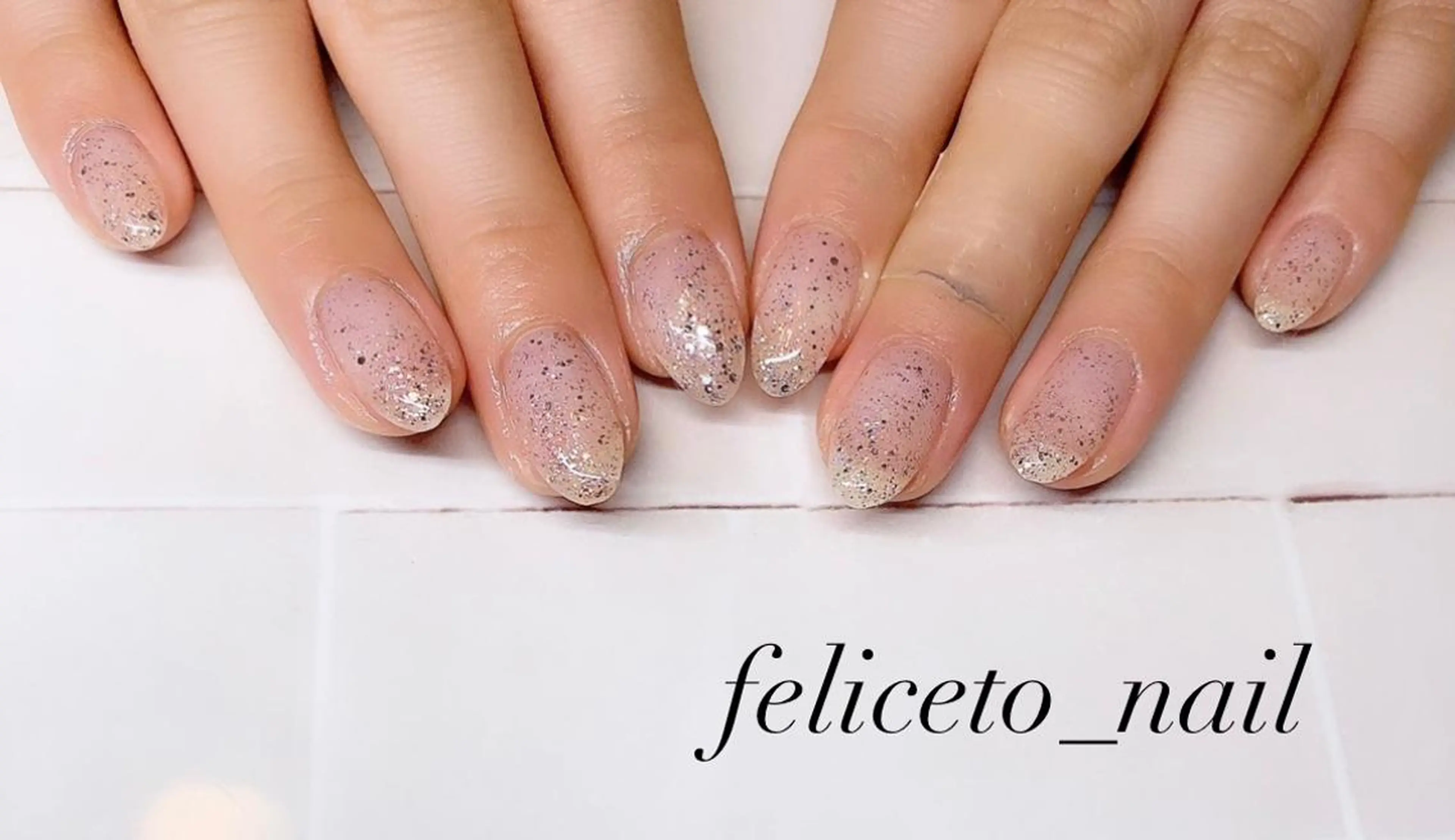 ネイル ラメ(グリッター) feliceto_nail所属・Honokaホノカ nailのエステ・リラクイメージ
