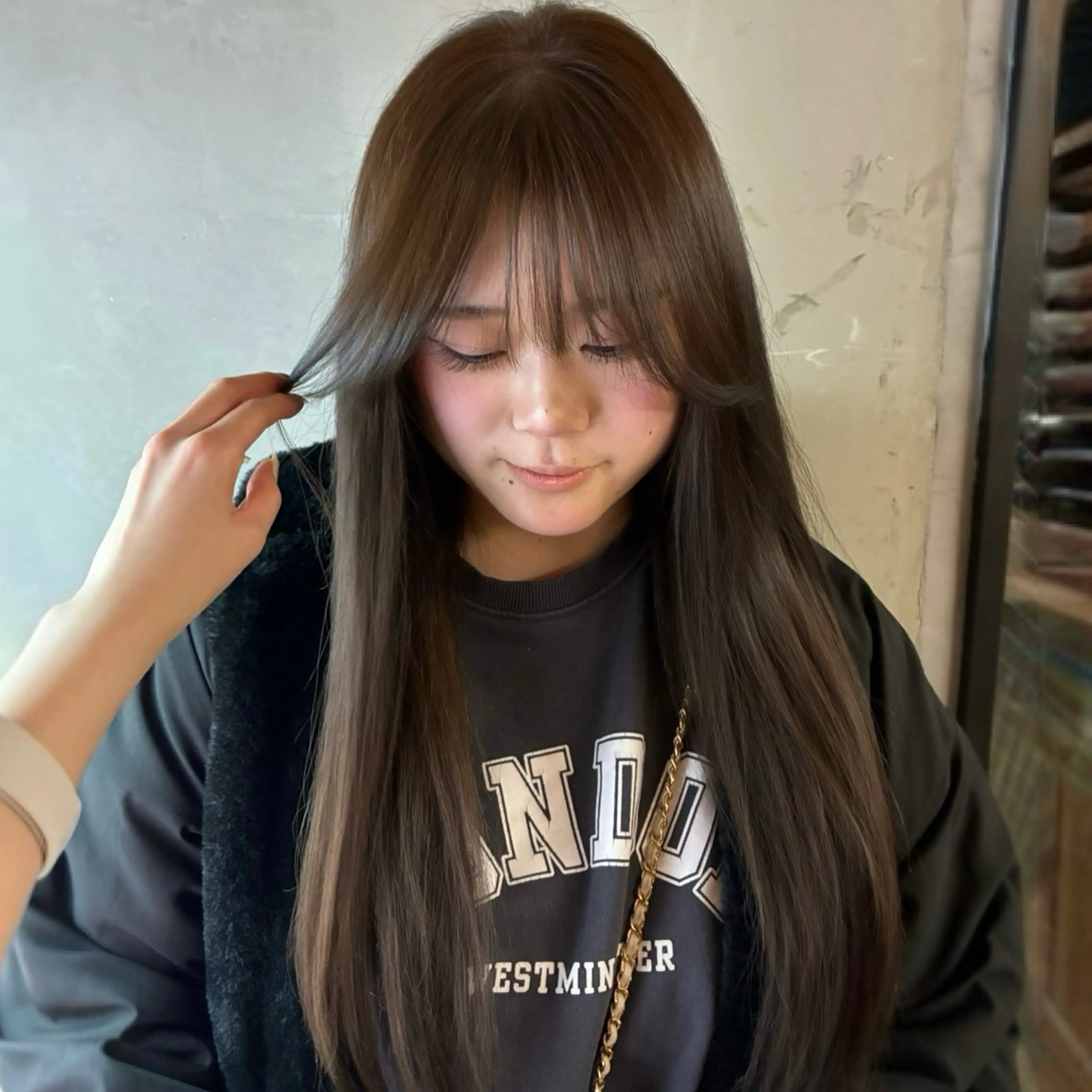 ロング ヘアカラー nanami🎀/ ふんわりカラーのヘアスタイル