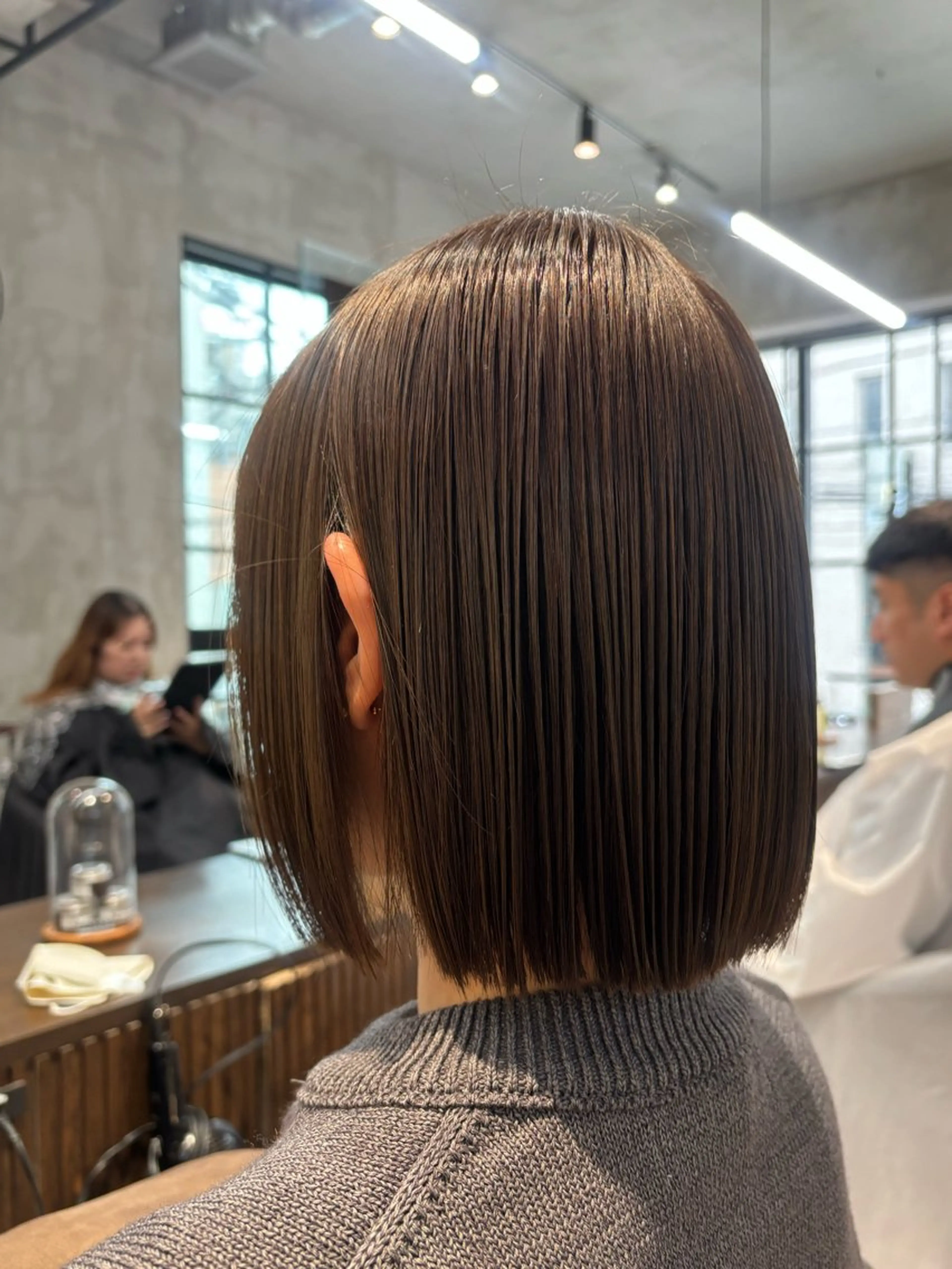 ショート カラー カット 縮毛矯正 トリートメント nanami /Toiroのヘアスタイル