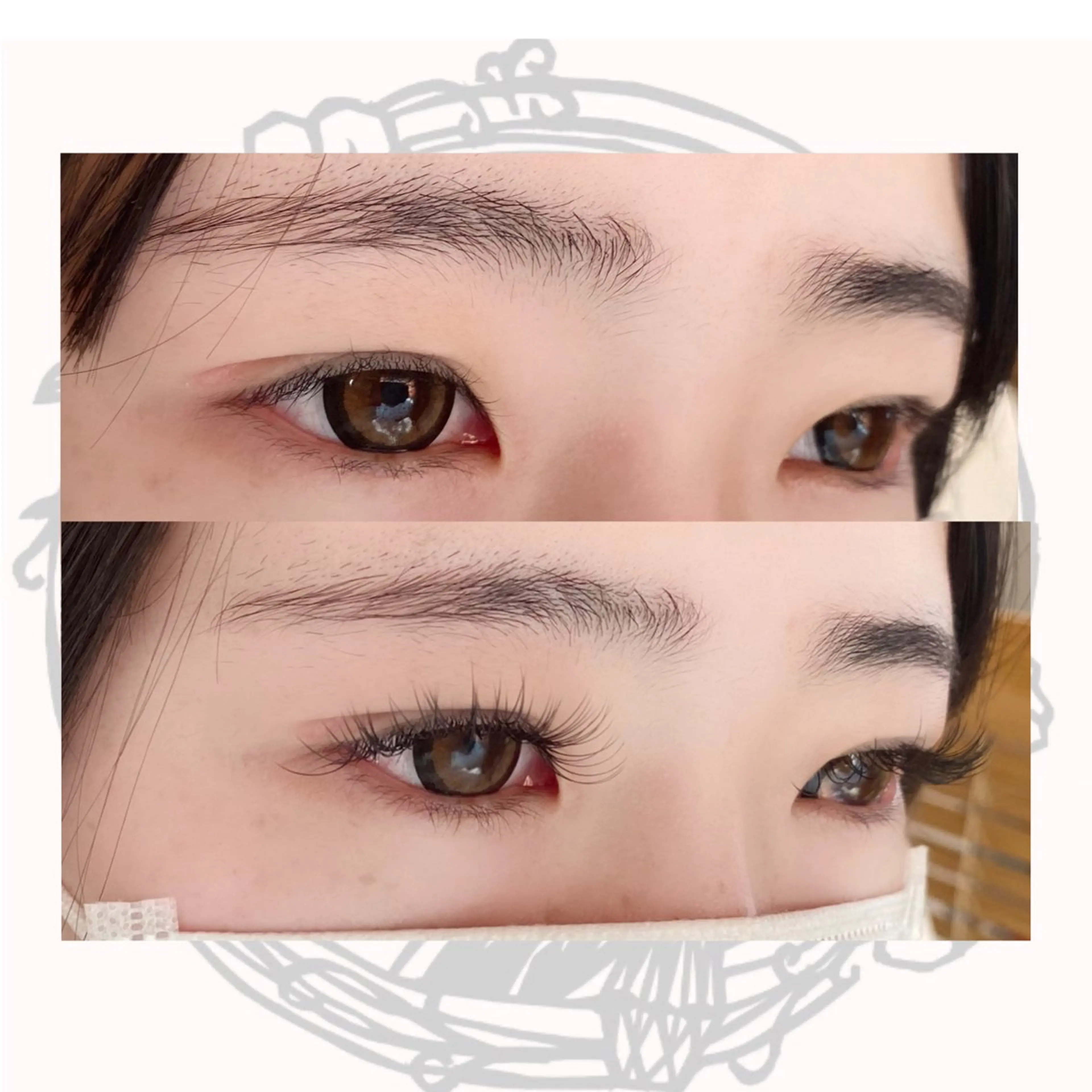 マツエク・マツパ Cカール マツエク ミィ所属・マツエク ミィのマツエク・マツパデザイン