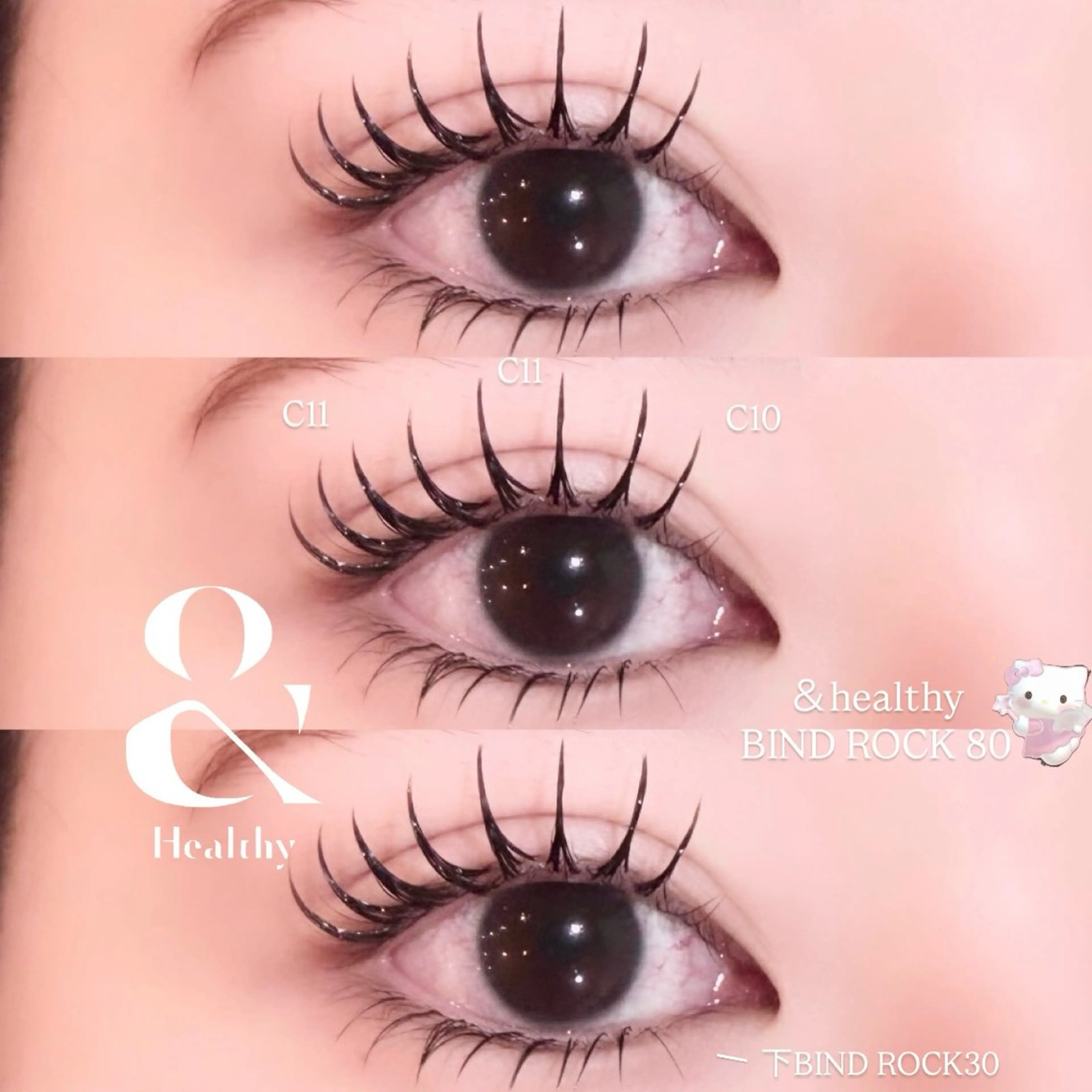 マツエク・マツパ バインドロック マツエク 千島 里歩のマツエク・マツパデザイン