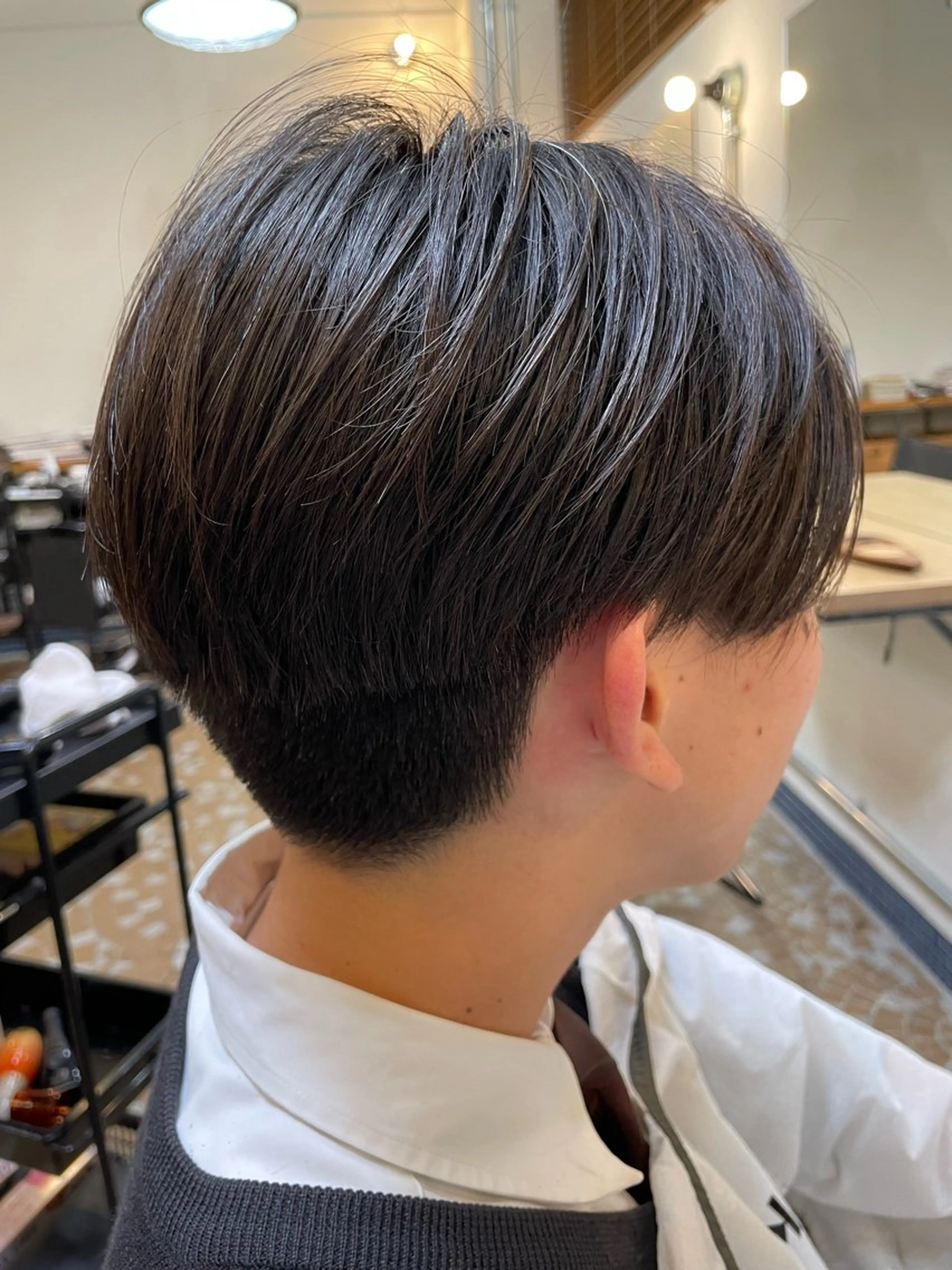 ショート カラー パーマ メンズ マツゴウ　カズヤ/金 沢文庫／パーマのヘアスタイル