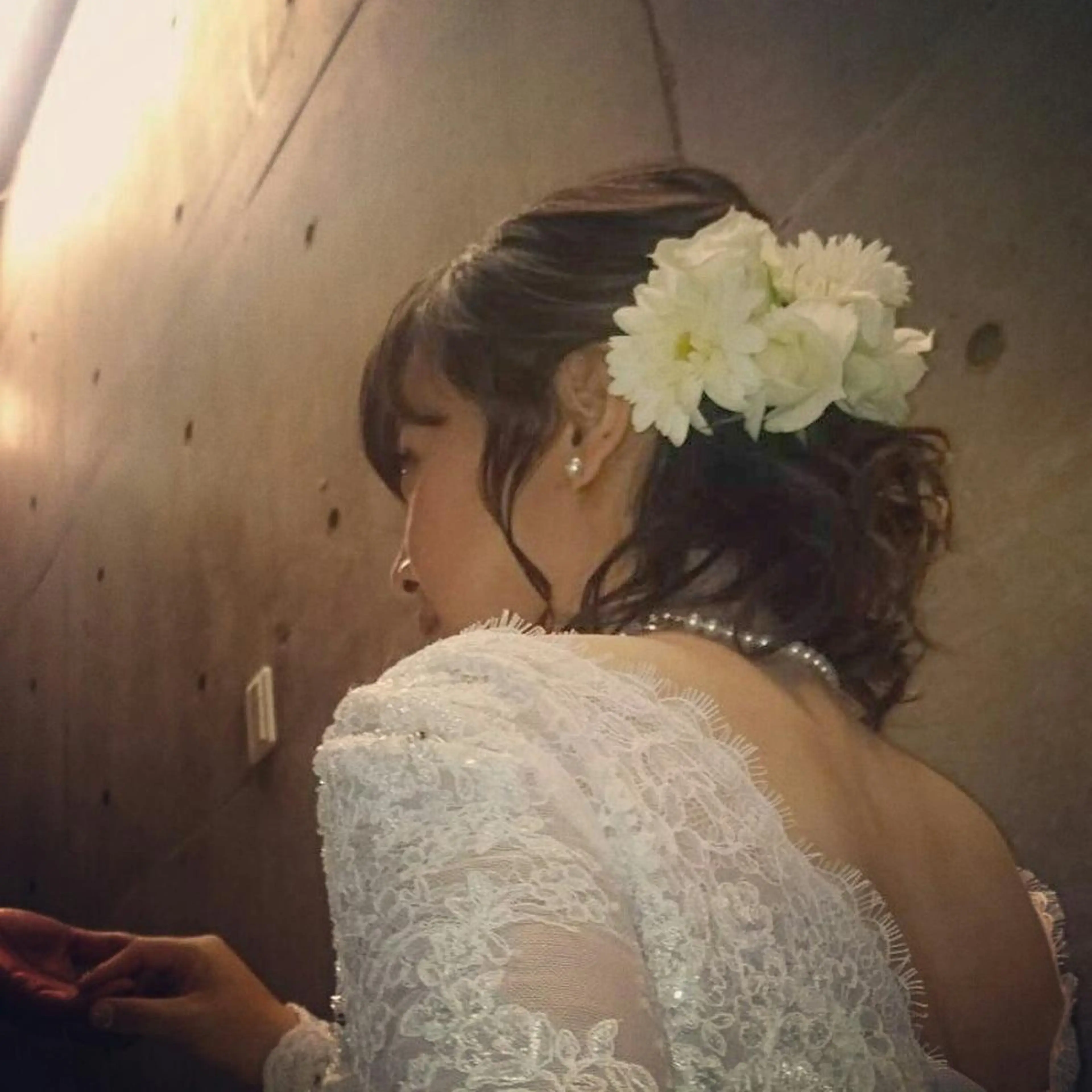 ヘアアレンジ 結婚式・ブライダル scinrire サンリールのマツエク・マツパデザイン