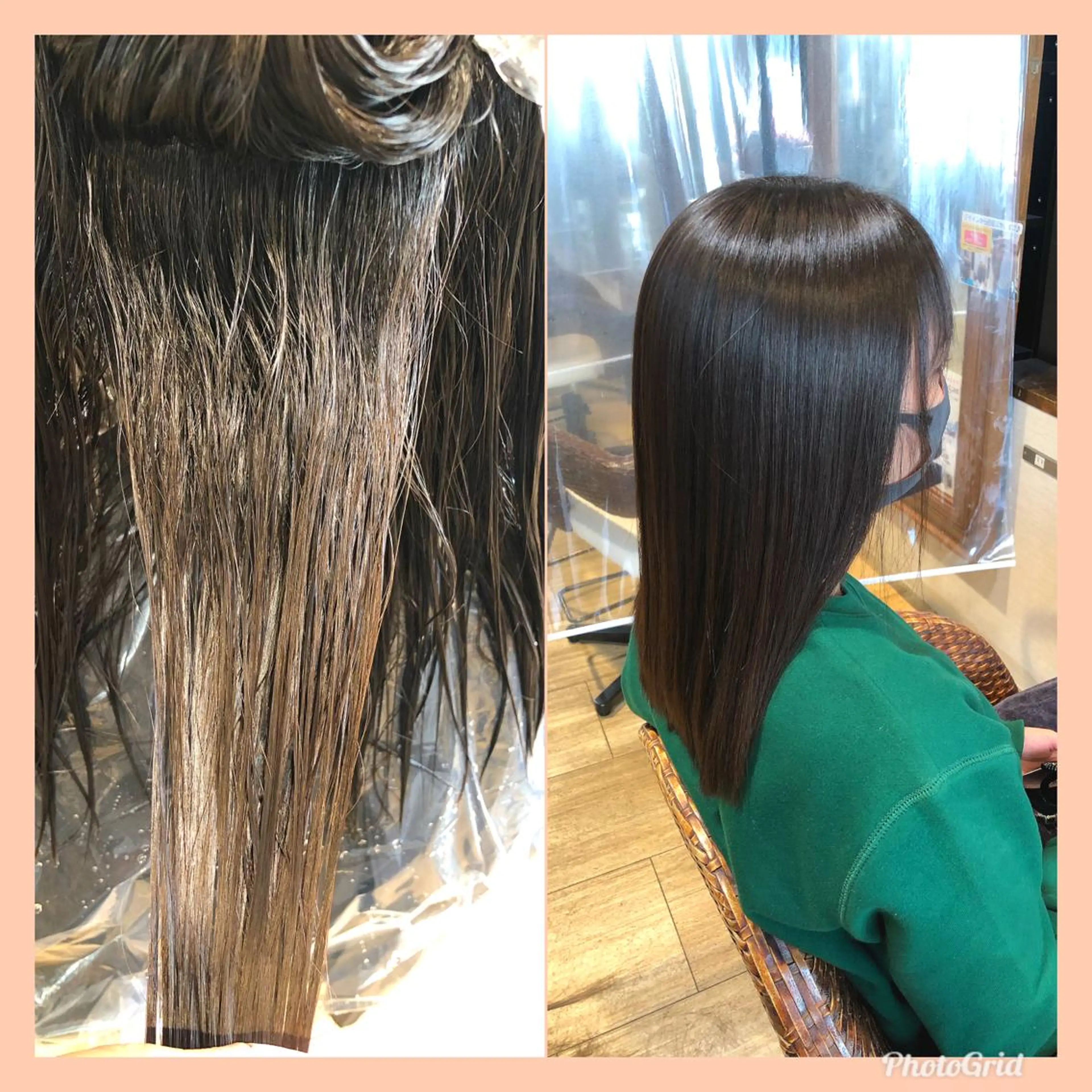 似合わせカット＋髪質改善オーダーストレート💇🏻‍♀️の写真