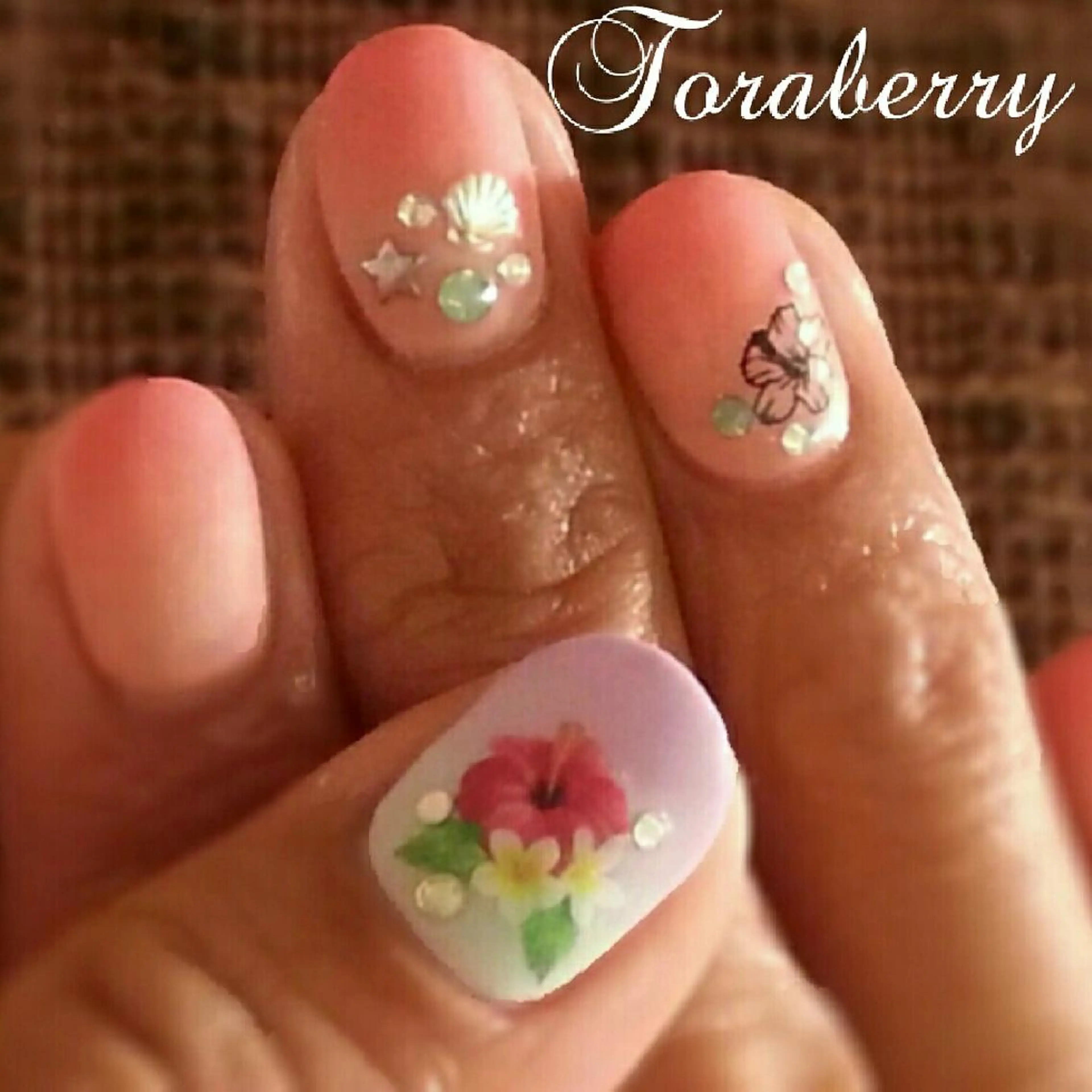 ネイル 持ち込み ネイリスト なつみのネイルデザイン