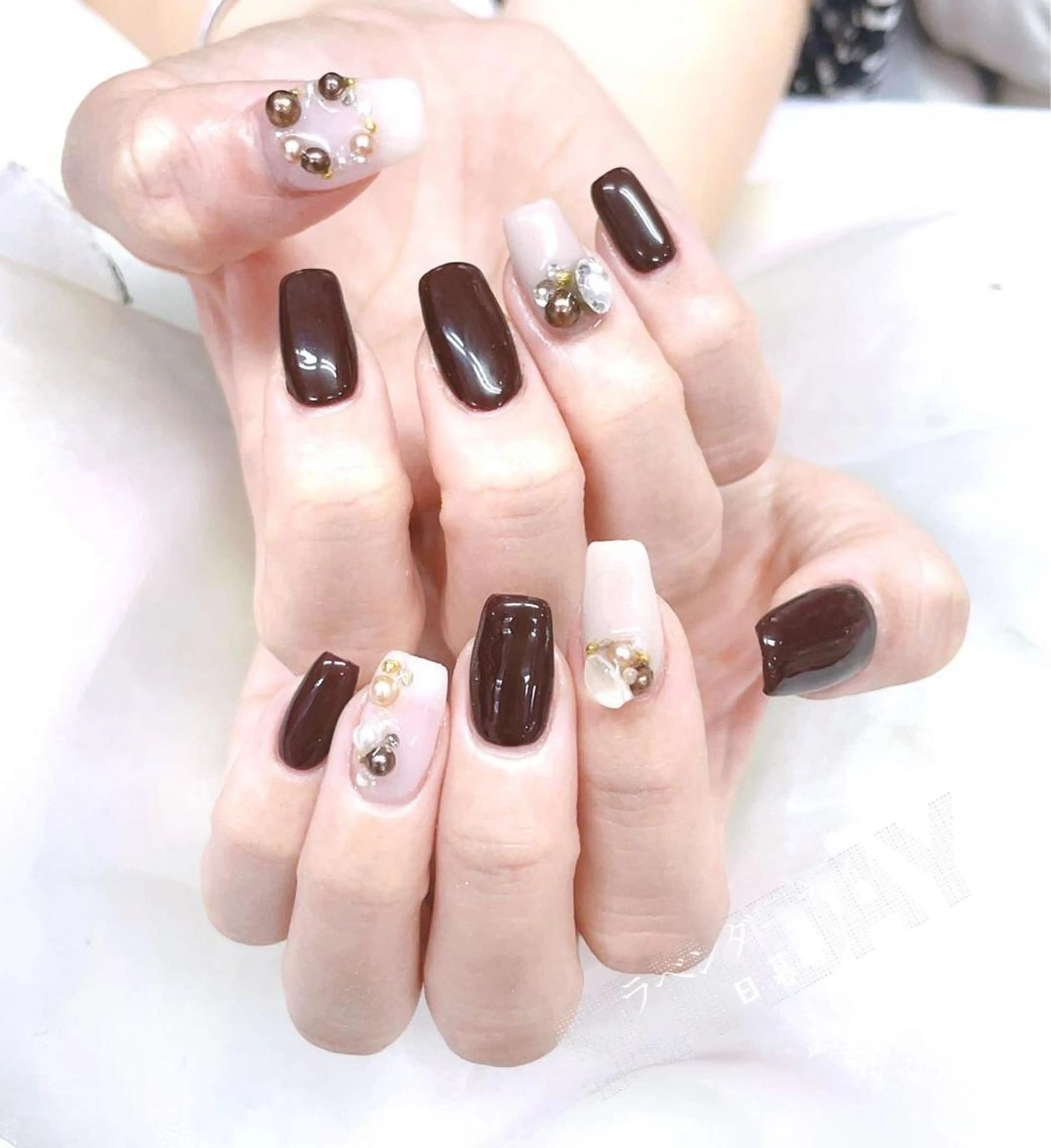 ネイル ラベンダーネイルサロン所属・日暮里♡研修生 チクさん（一同）のネイルデザイン