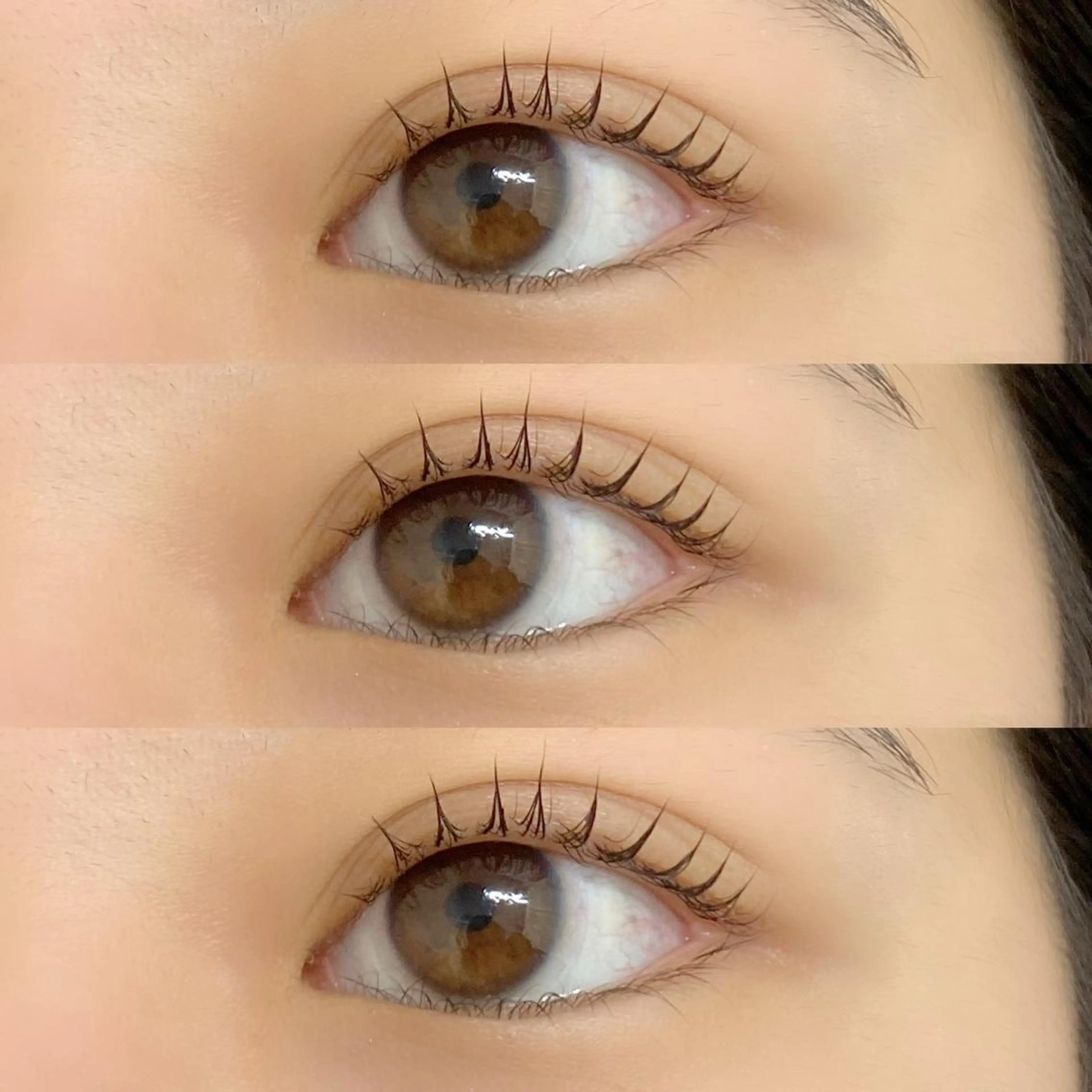 マツエク・マツパ 束感まつ毛 一重×まつ毛パーマ BAMBI所属・BAMBI 🩷KAWAIのマツエク・マツパデザイン