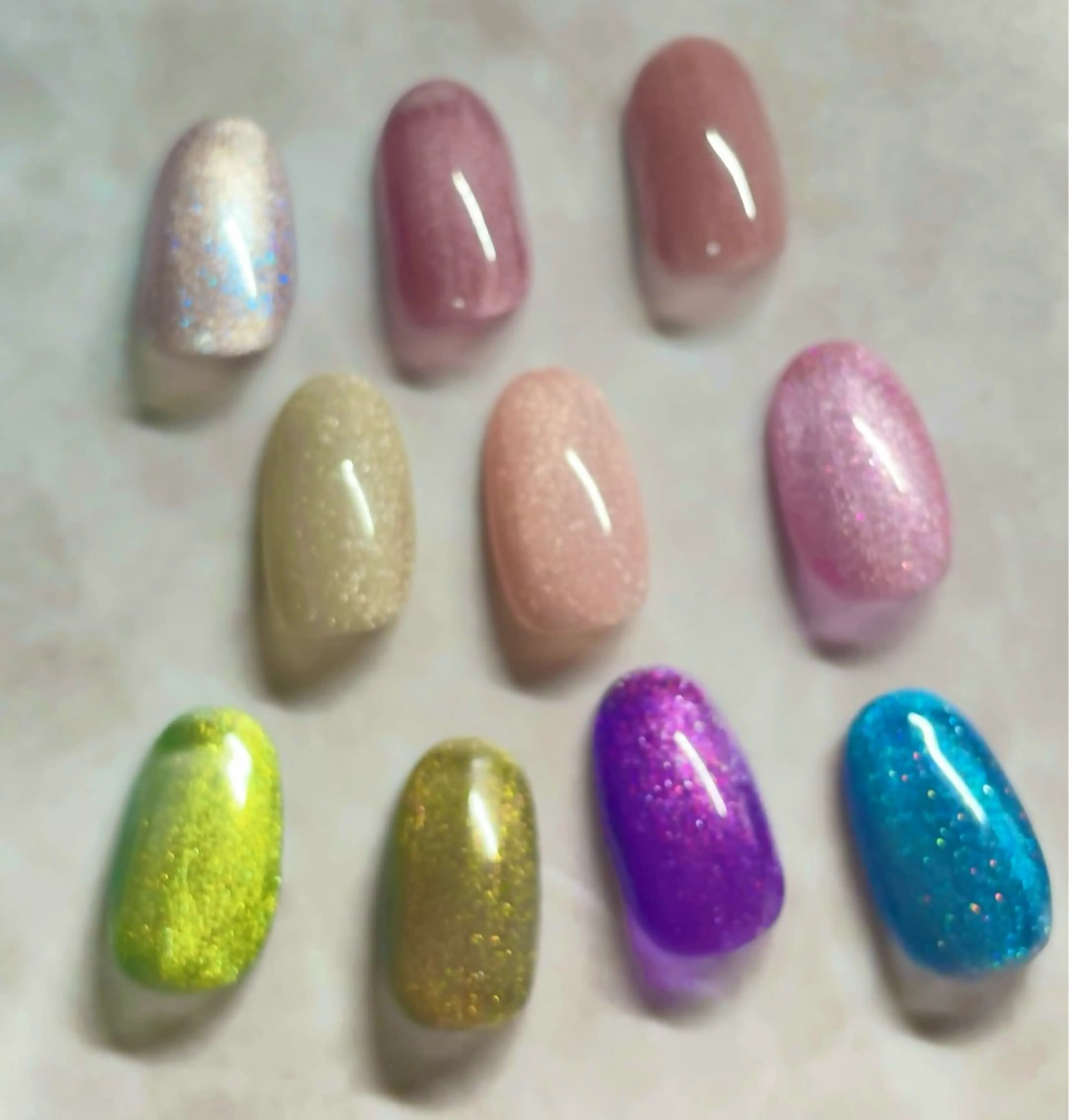 ネイル マグネットネイル ワンカラーネイル Chicchi 加茂宮駅徒歩3分のネイルデザイン