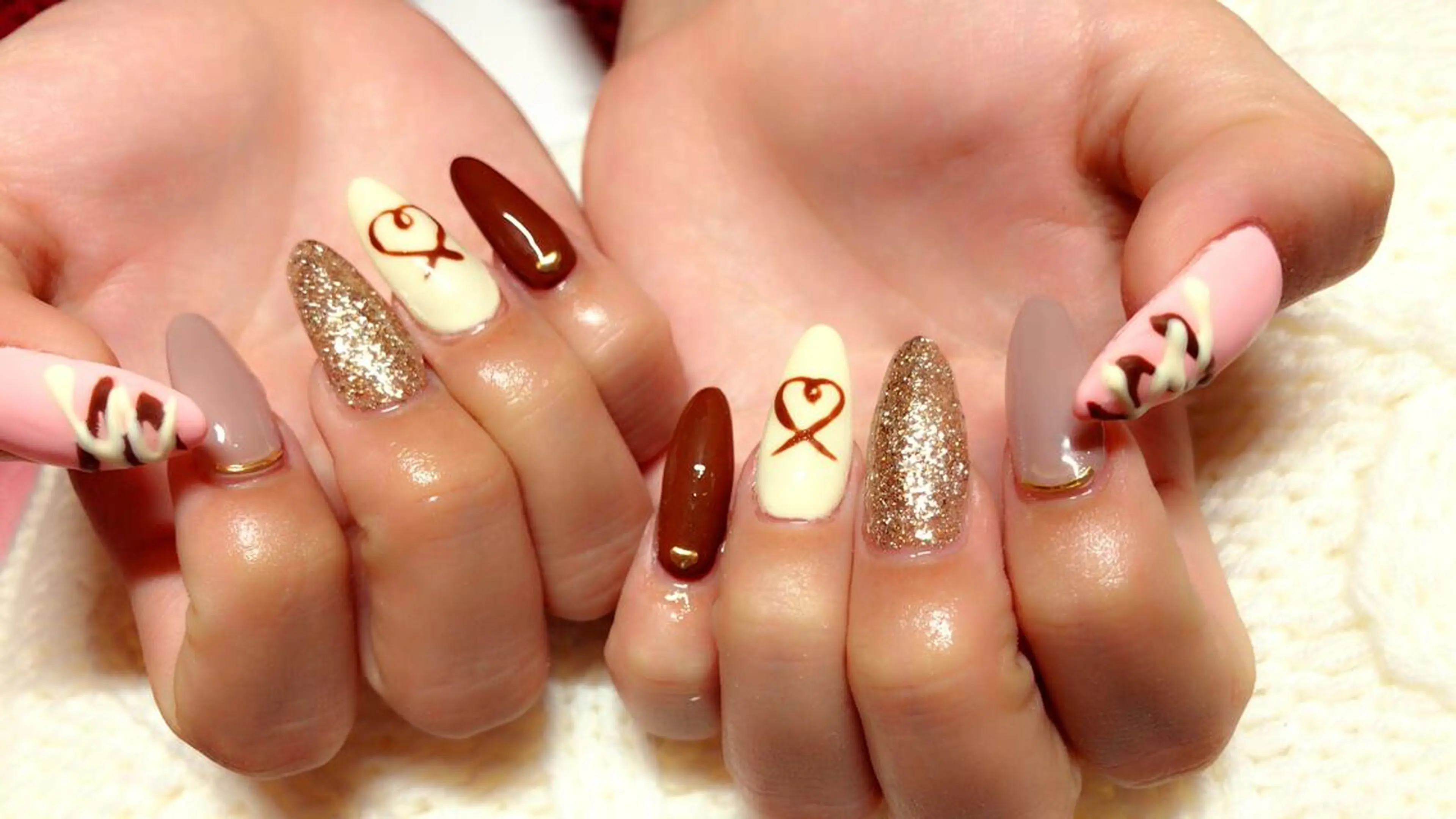 ネイル バレンタイン Nail &Beauty Salon ☆Kirari☆所属・ビューティサロン ☆Kirari☆のネイルデザイン