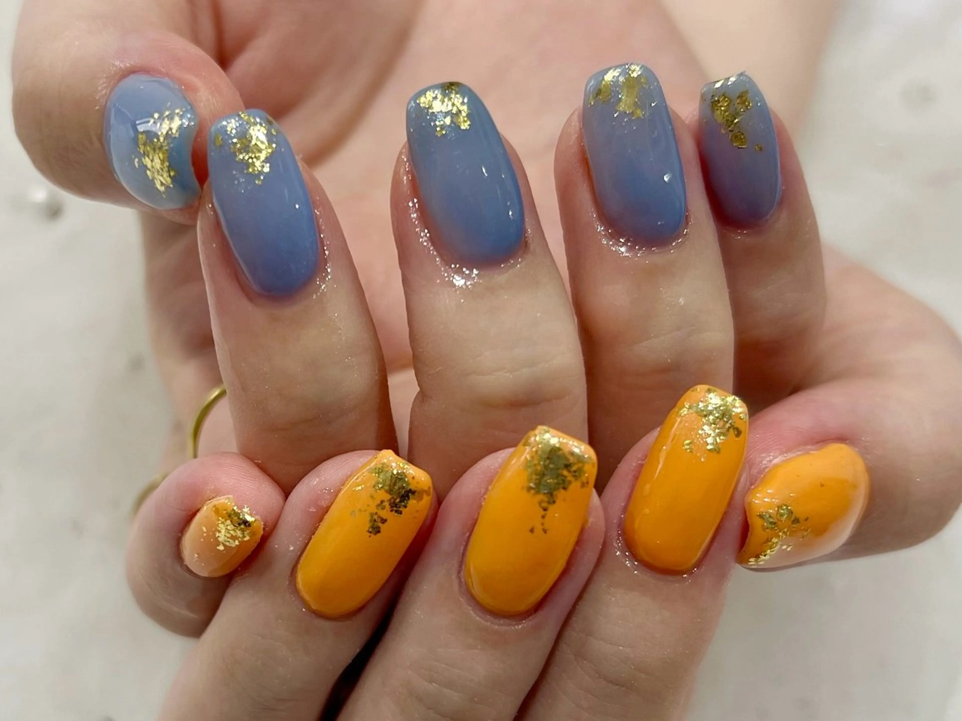 ネイル ワンカラーネイル 🧡Shine船橋 鳴海🧡のネイルデザイン