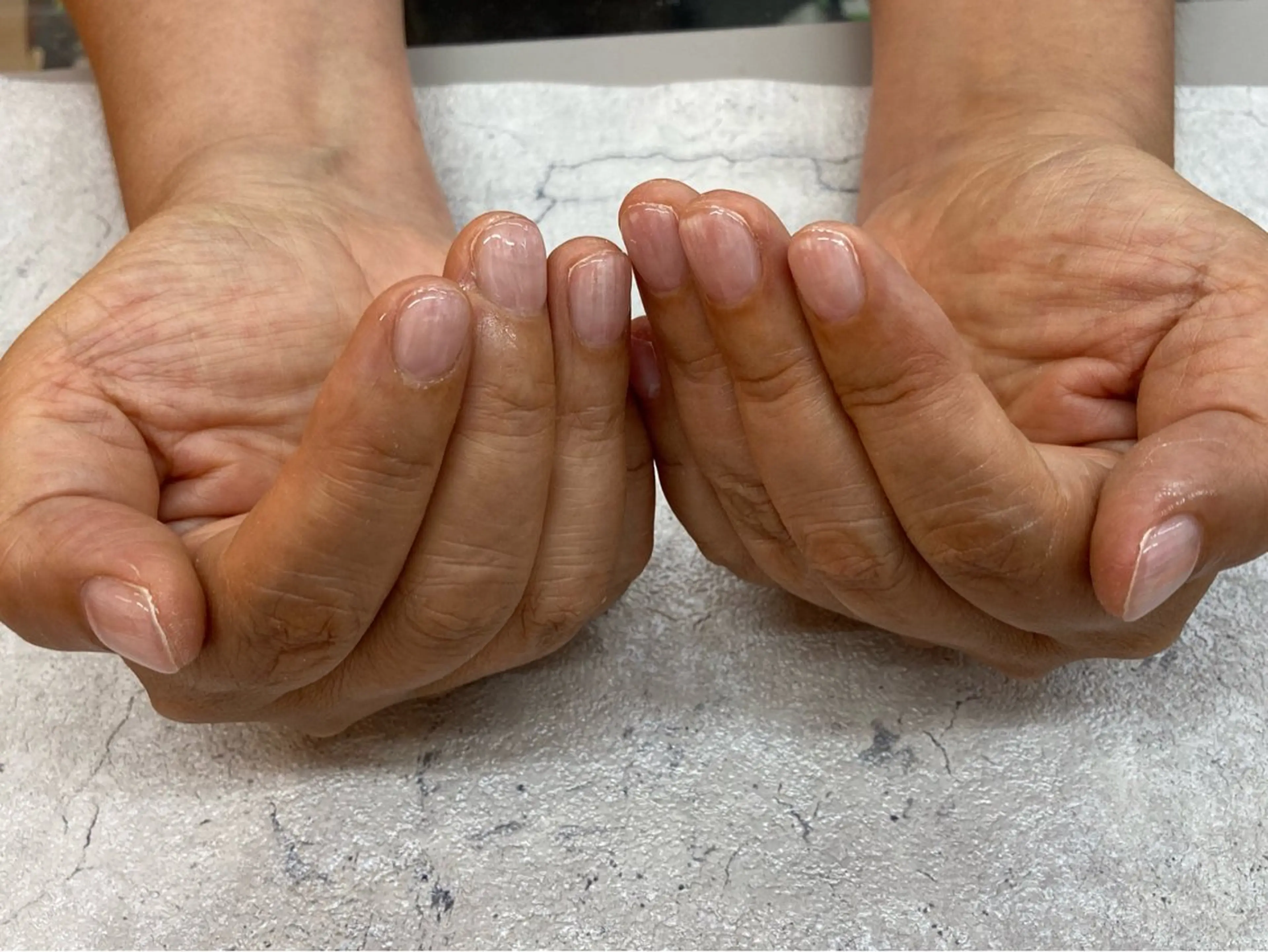 ネイル クリアネイル Maple所属・Maple saronのネイルデザイン