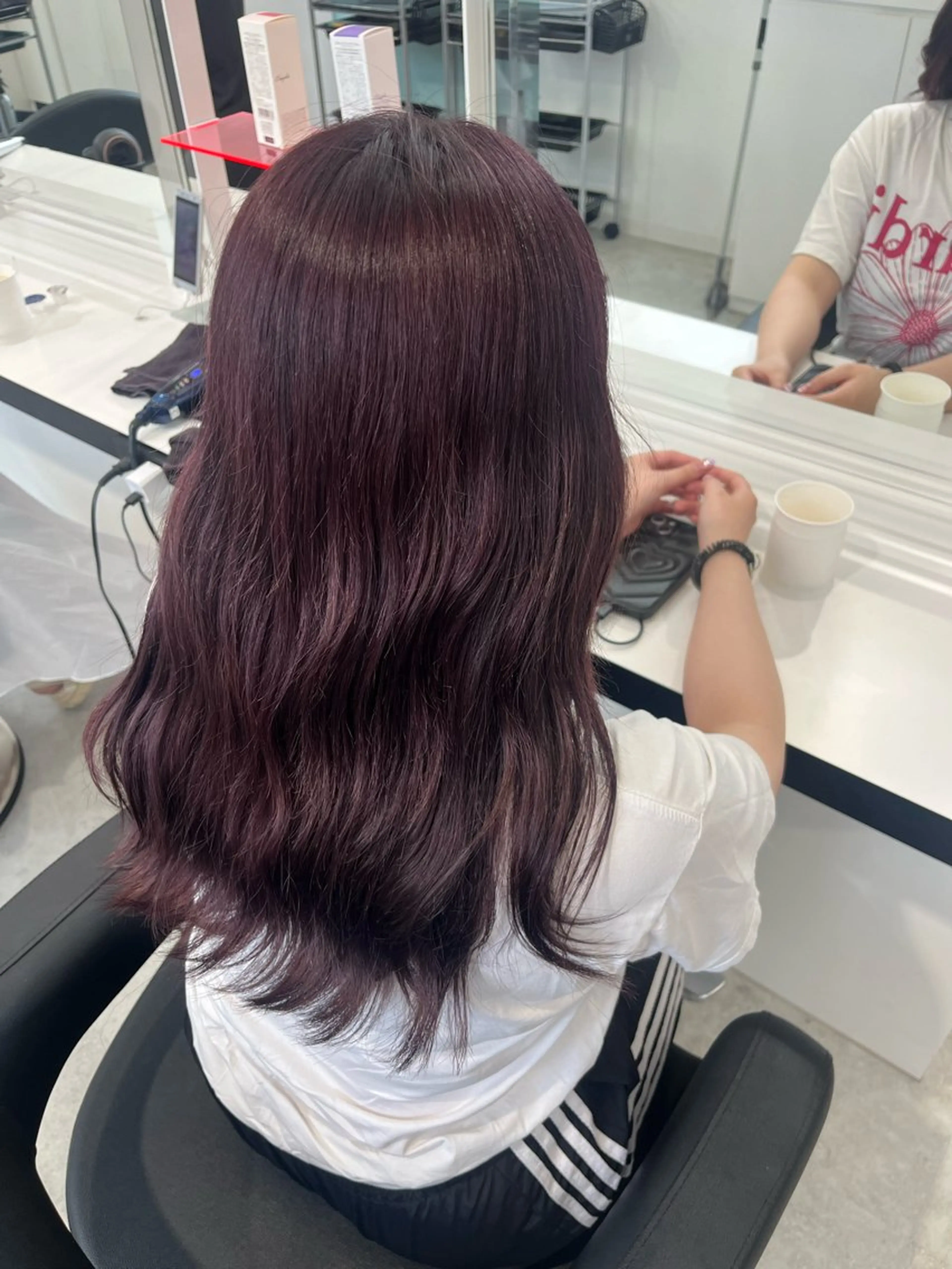 ロング カラー みう/仙台/暖色/ 艶髪/顔周りカット/のヘアスタイル