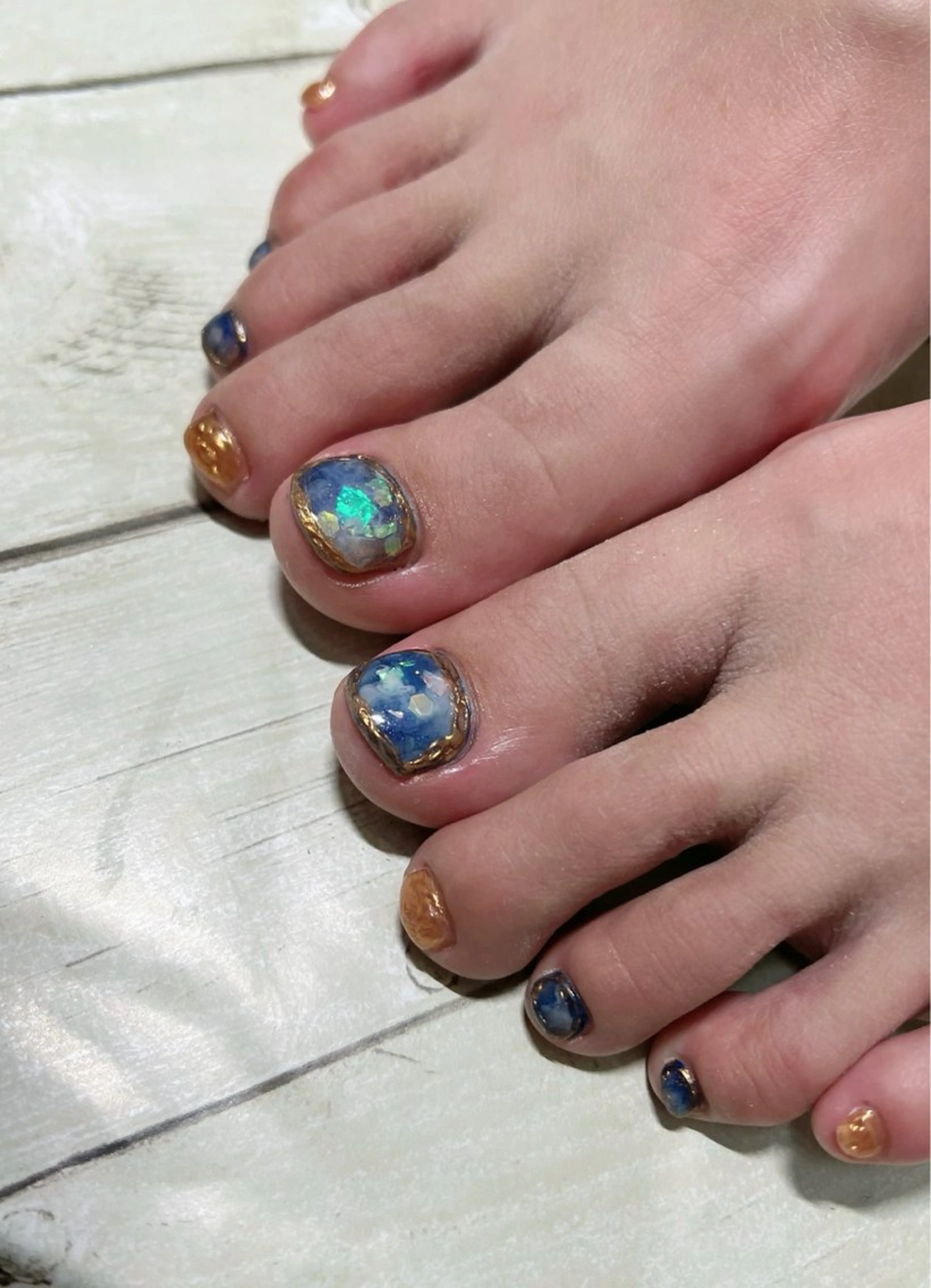 ニュアンスネイルの写真