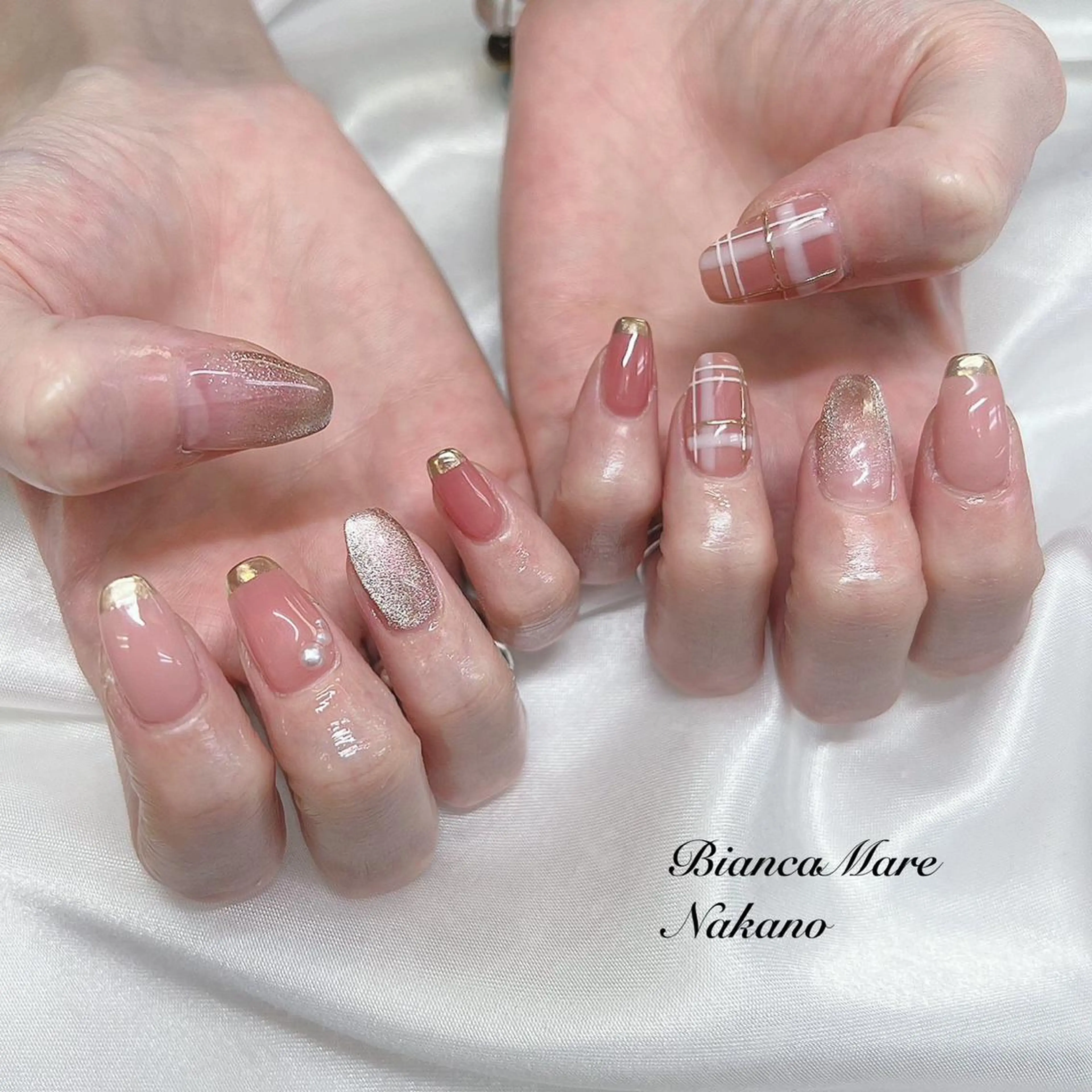ネイル ハンドネイル カワグチ/ Bianca中野のネイルデザイン