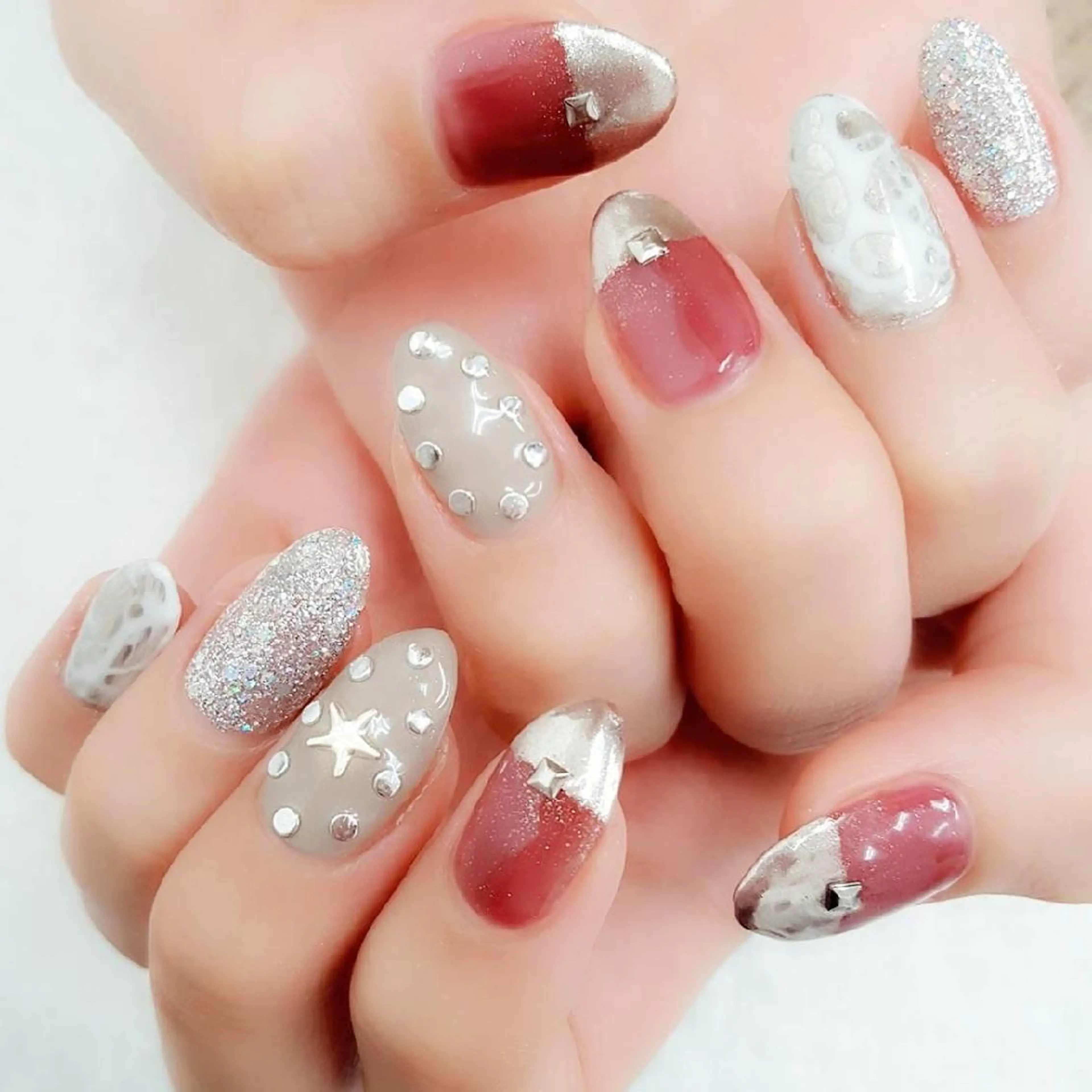 ネイル ハンドネイル 板倉 店長のネイルデザイン