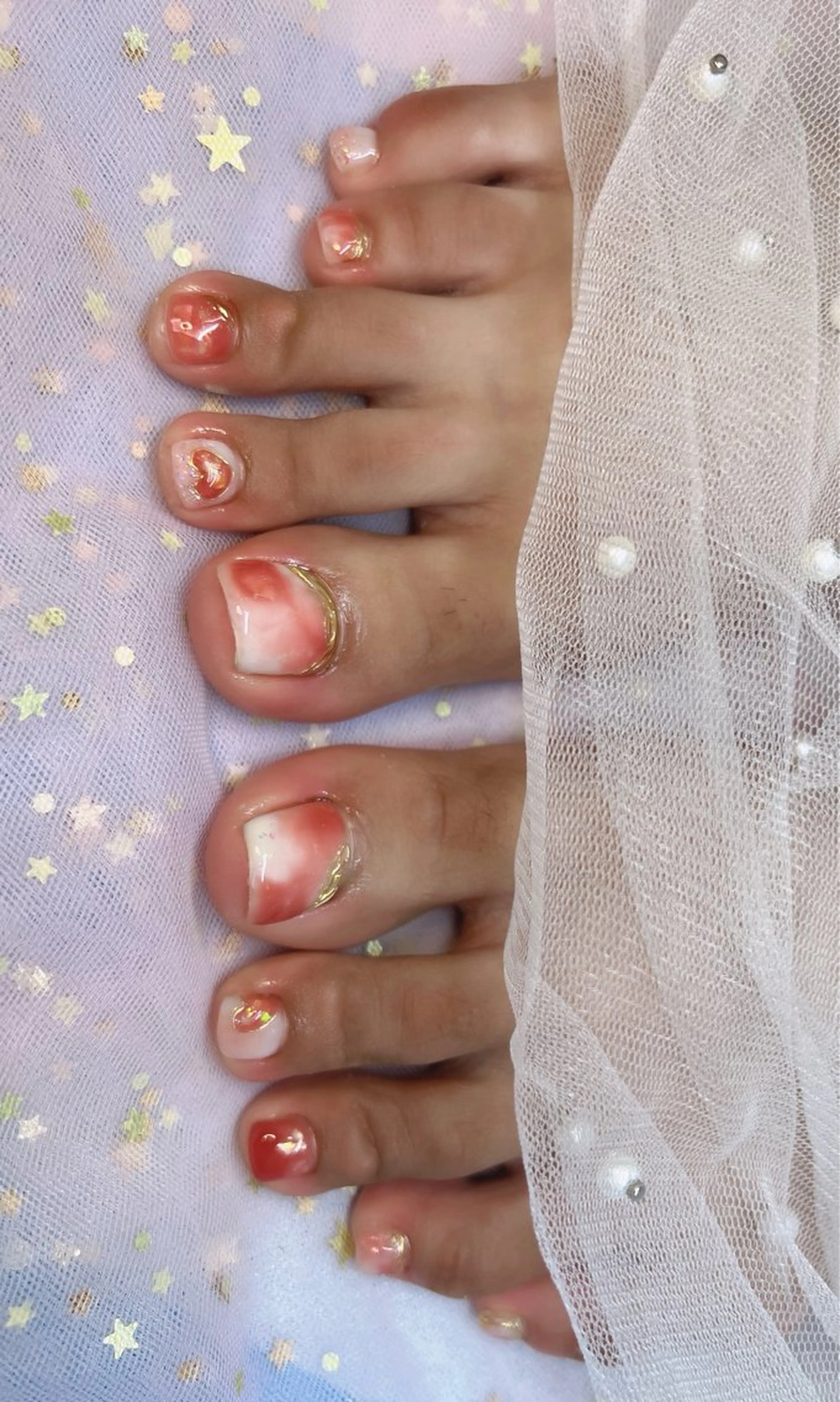 ネイル フットネイル キラー美　上野所属・キラー美 上野のネイルデザイン