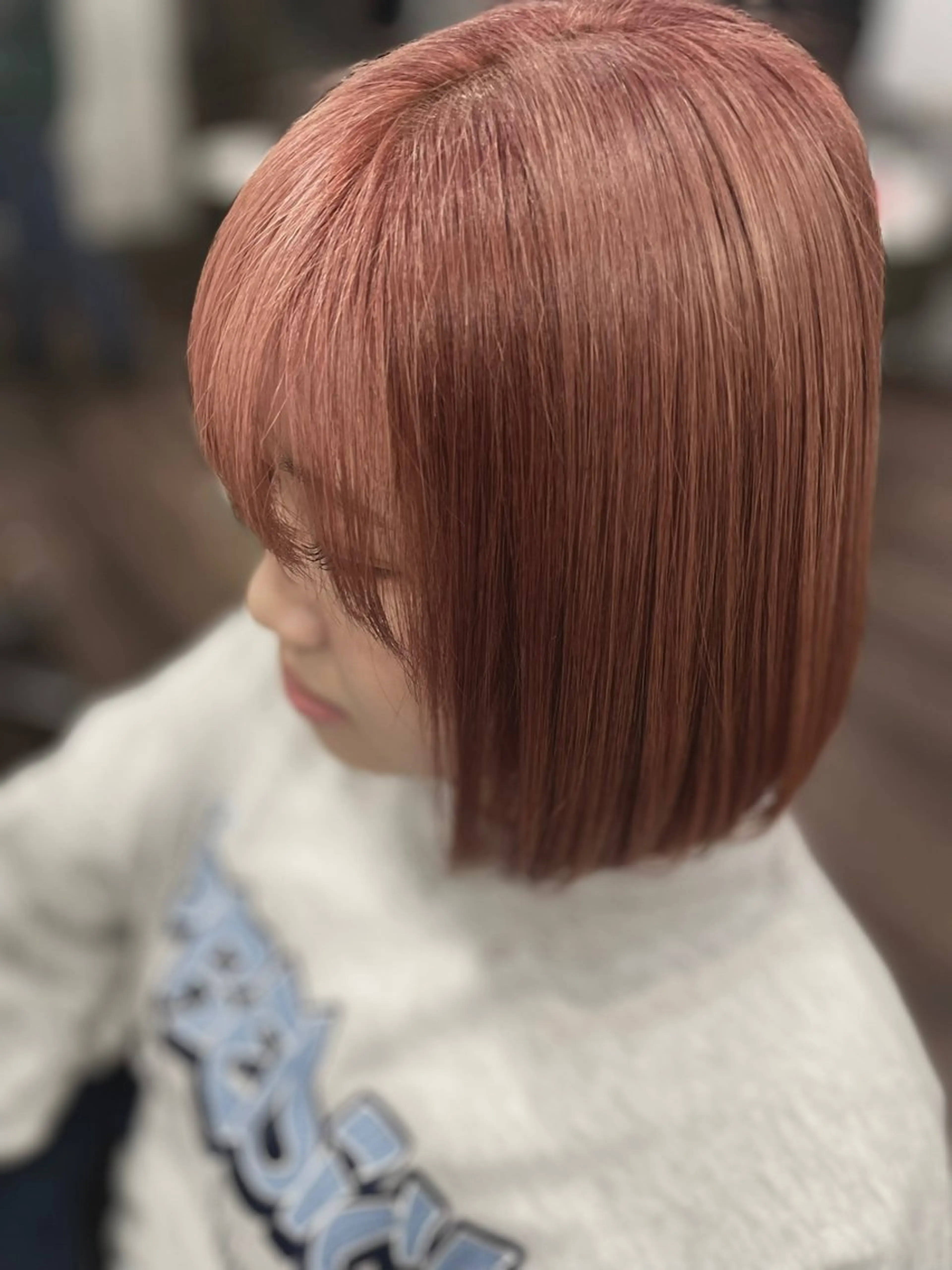 学生様限定 カット+前髪縮毛矯正の写真