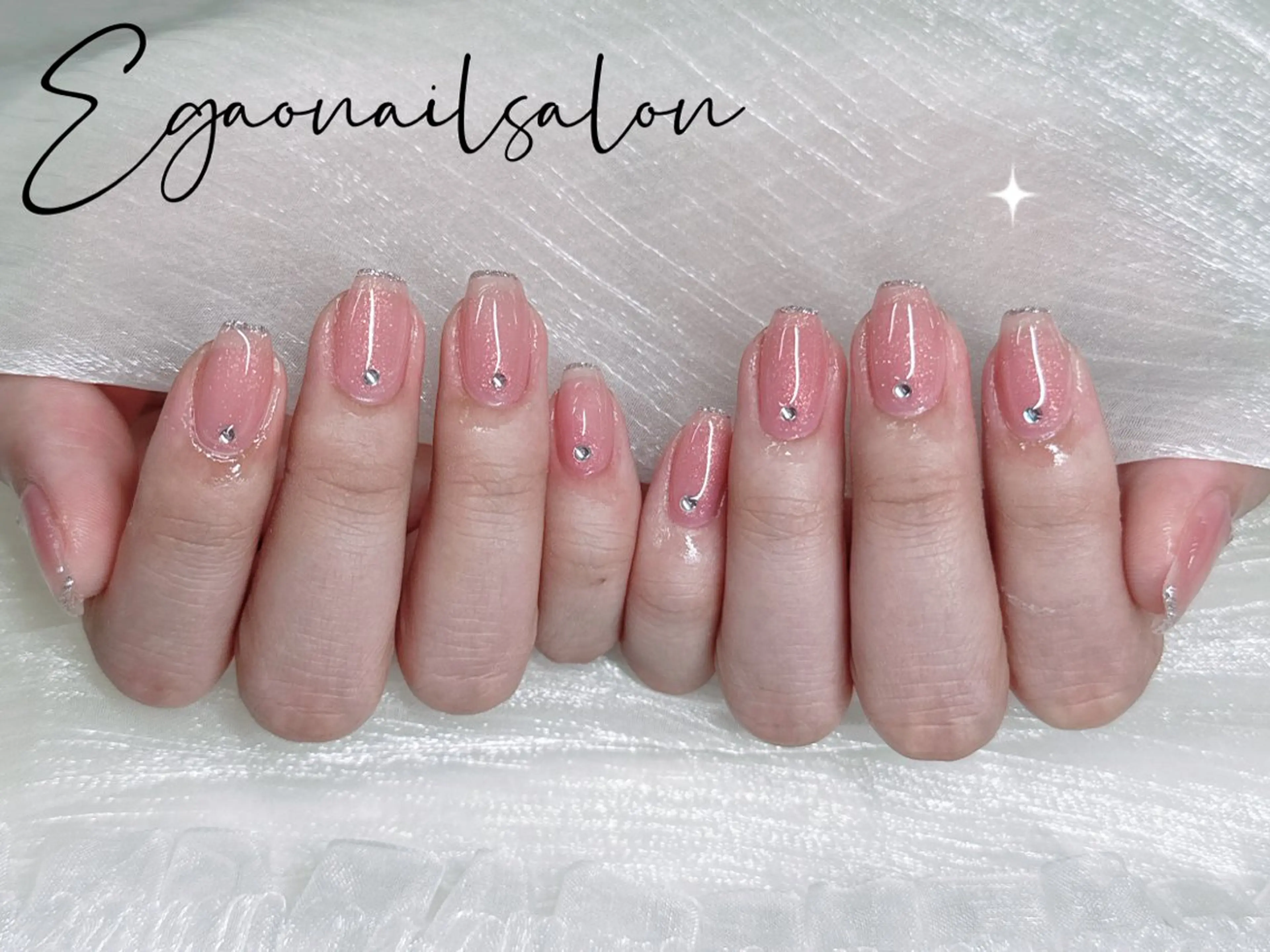 ネイル アートネイル フットネイル フレンチネイル ジェルネイル グラデーション ハンドネイル Egao Nail Salonのネイルデザイン