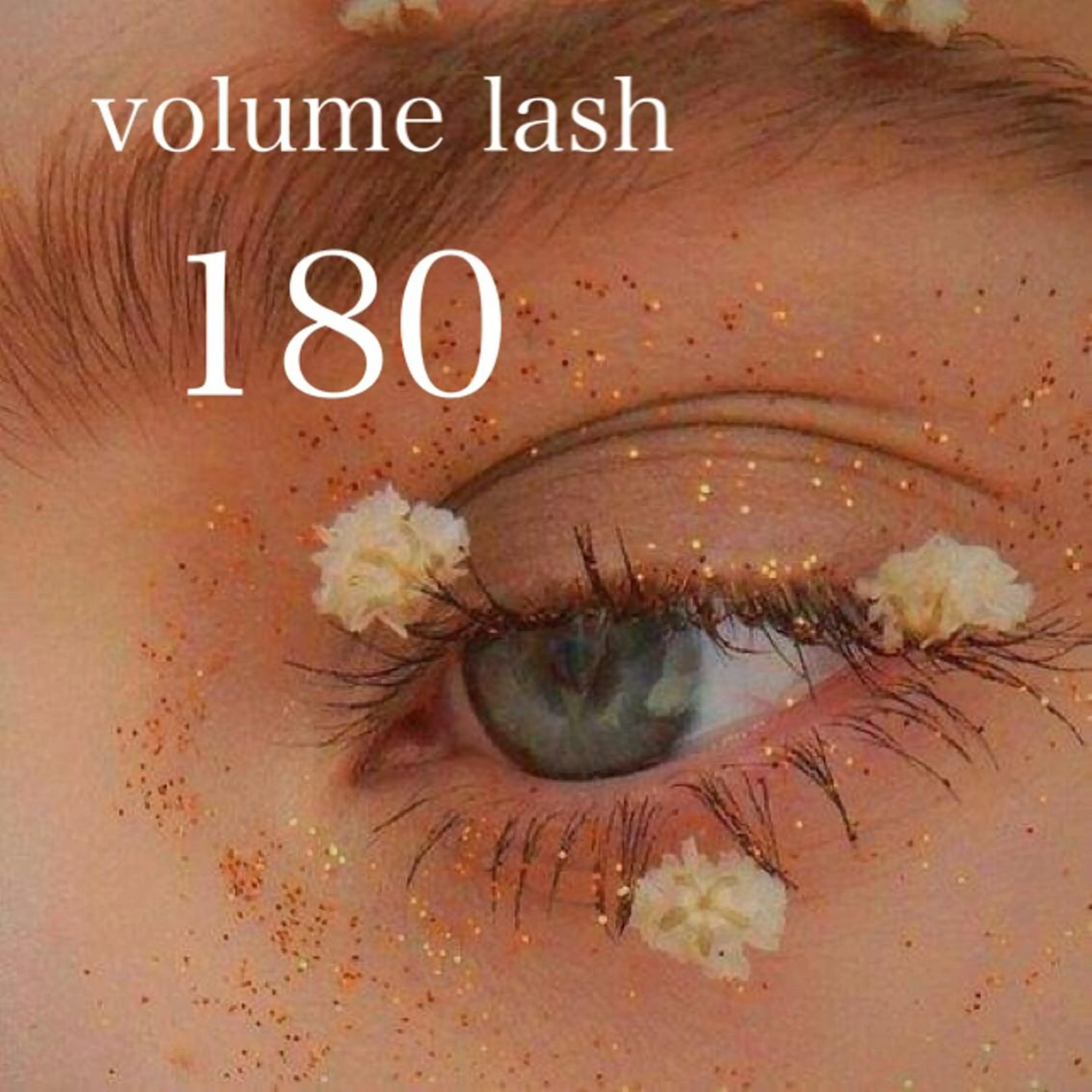 3Dボリュームラッシュ💎180本(60束)他店付け足しOK ※詳細確認必須の写真