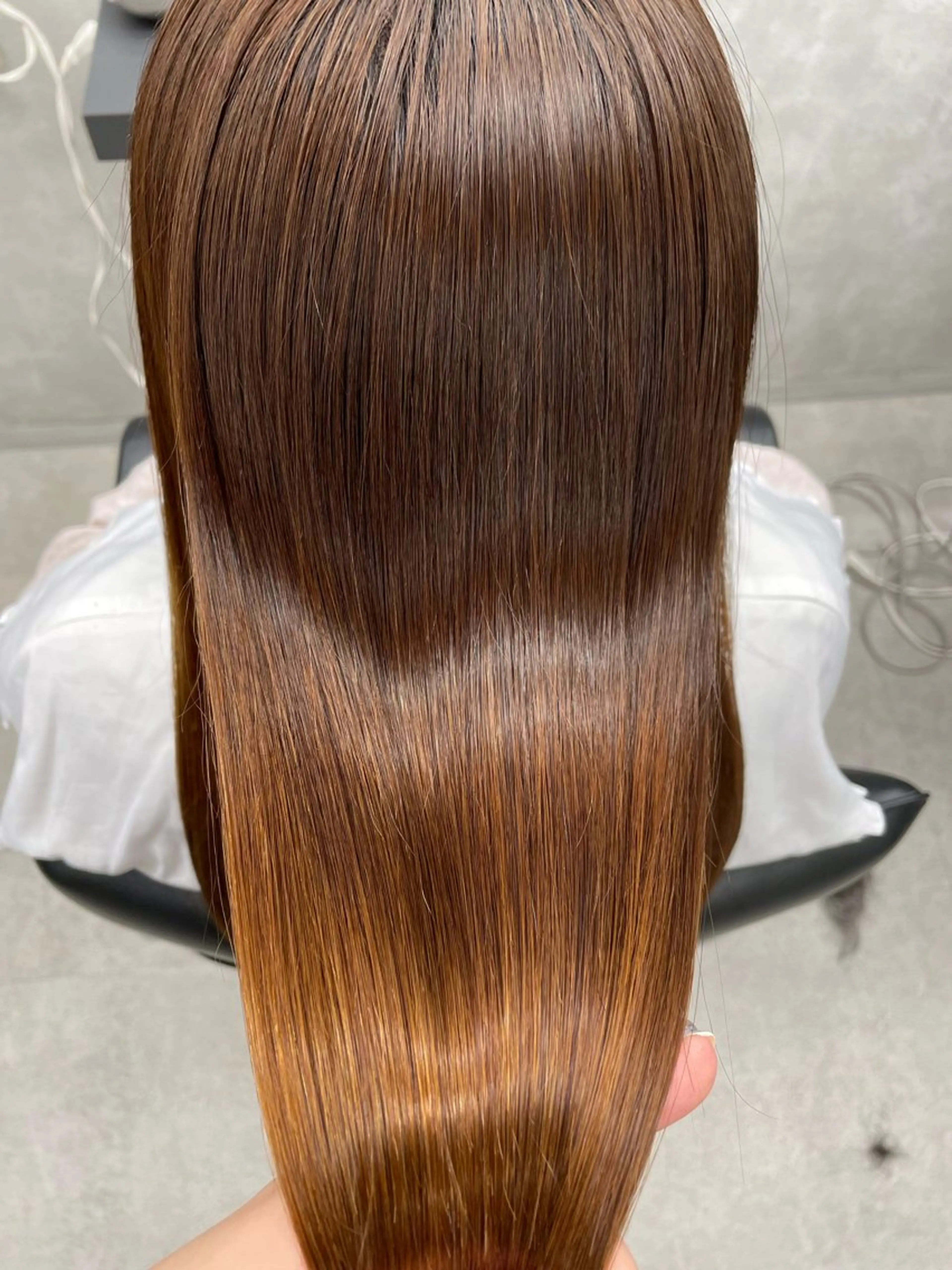 ロング 髪質改善 縮毛矯正 トリートメント 巻ける縮毛矯正🌸 勝倉　麗のヘアスタイル