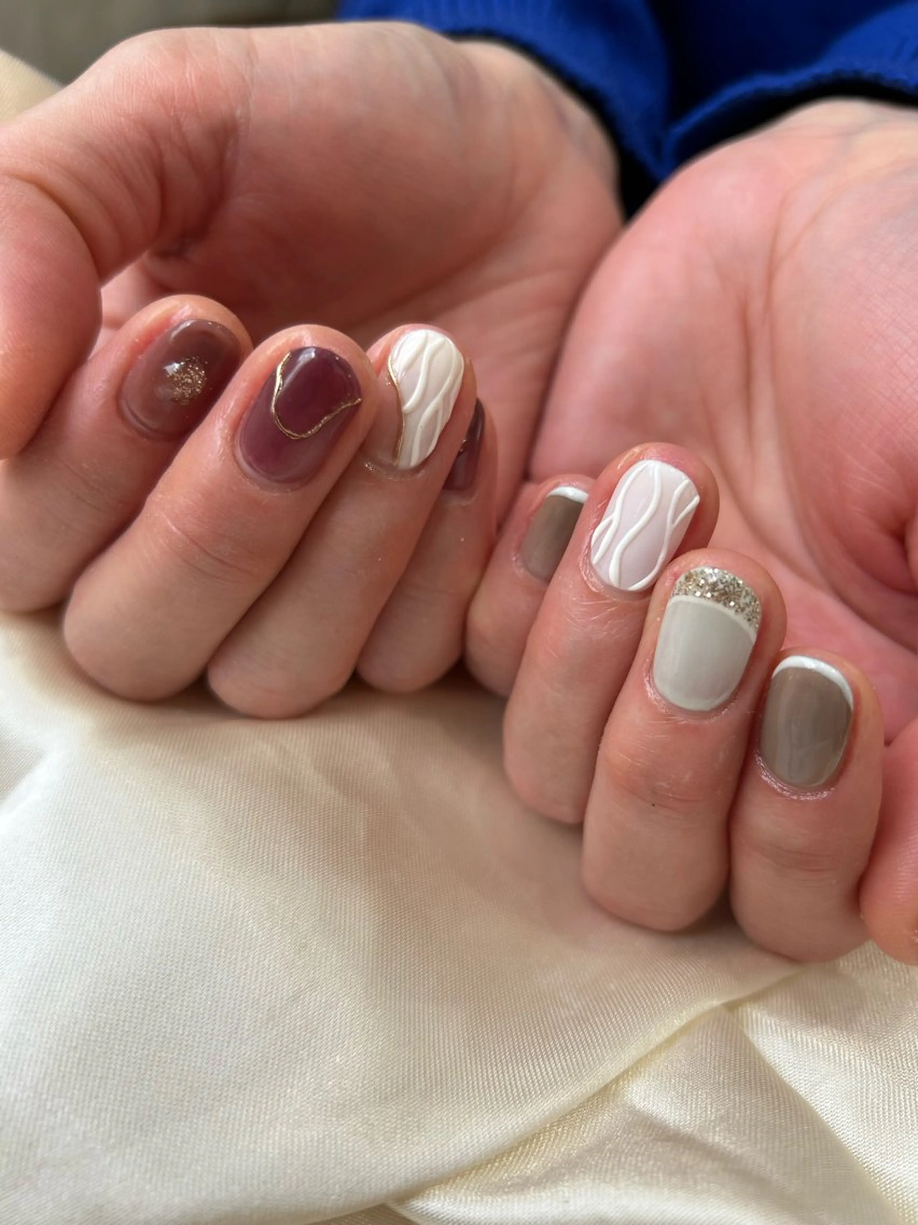 ネイル ハンドネイル 久田 悠佳のネイルデザイン