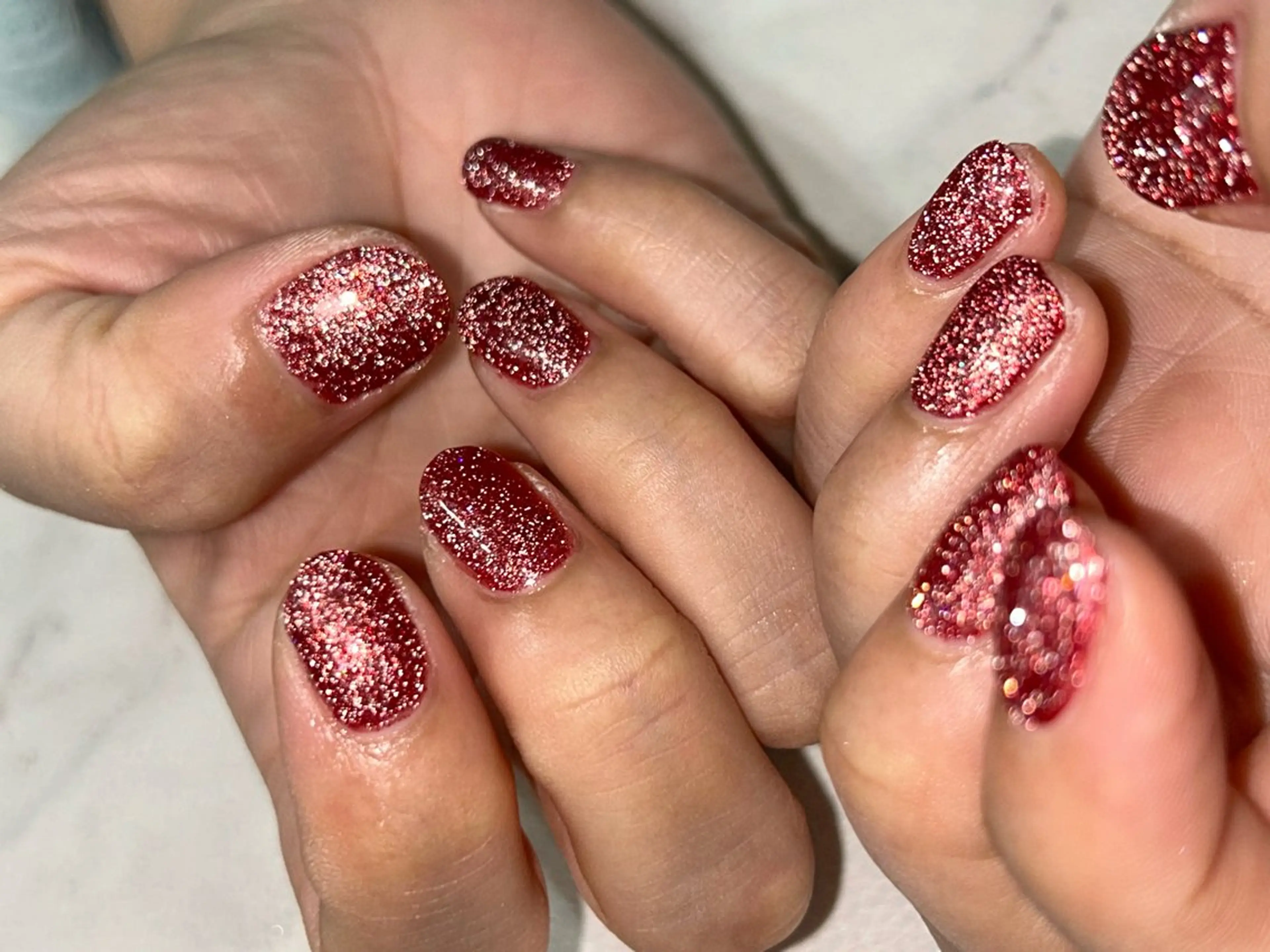 ネイル オーロラネイル フラッシュネイル フットネイル フレンチネイル ジェルネイル kikinail 溝の口のネイルデザイン