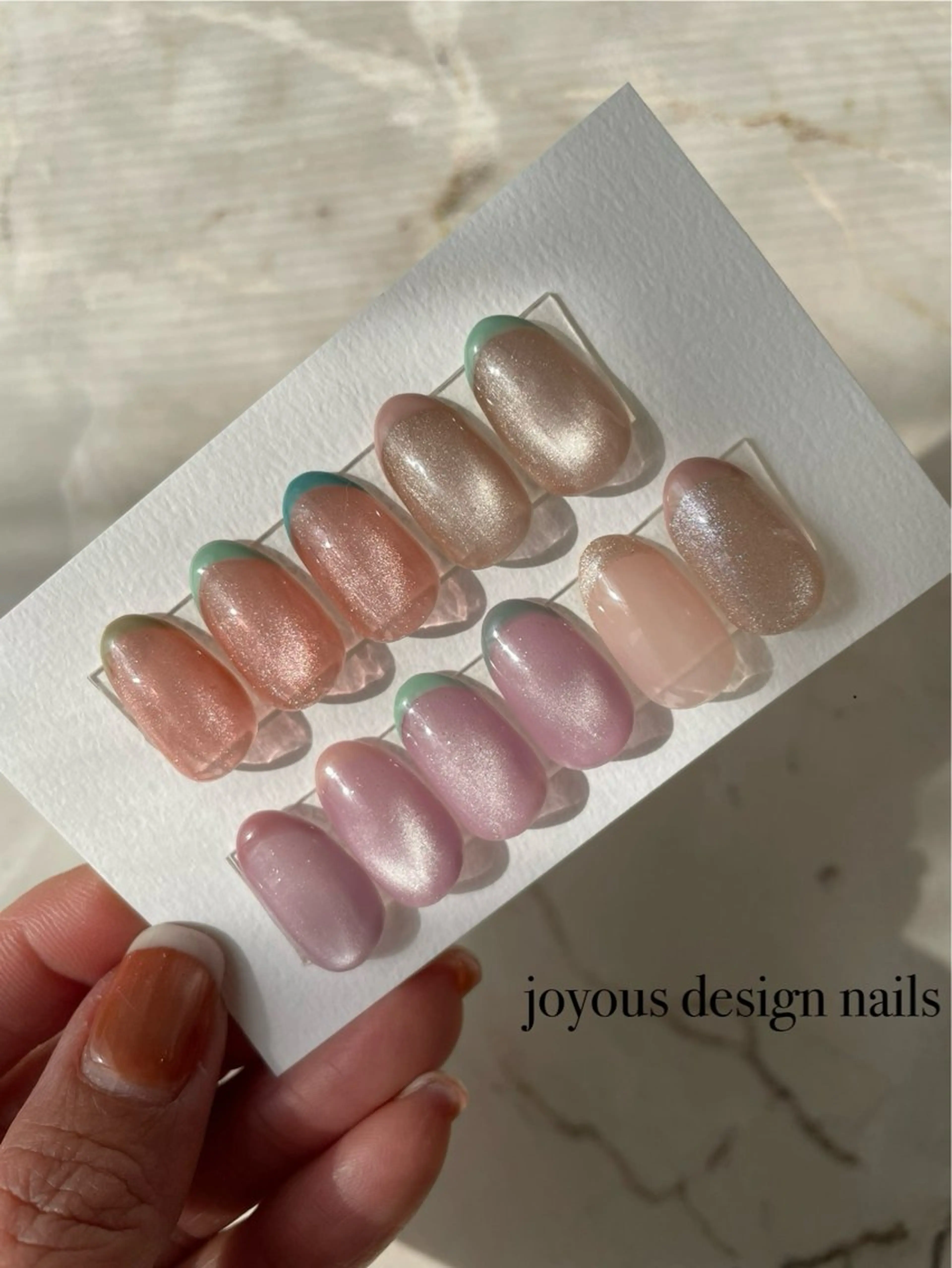 ネイル フレンチネイル マグネットネイル ハンドネイル jdn kayokoのネイルデザイン