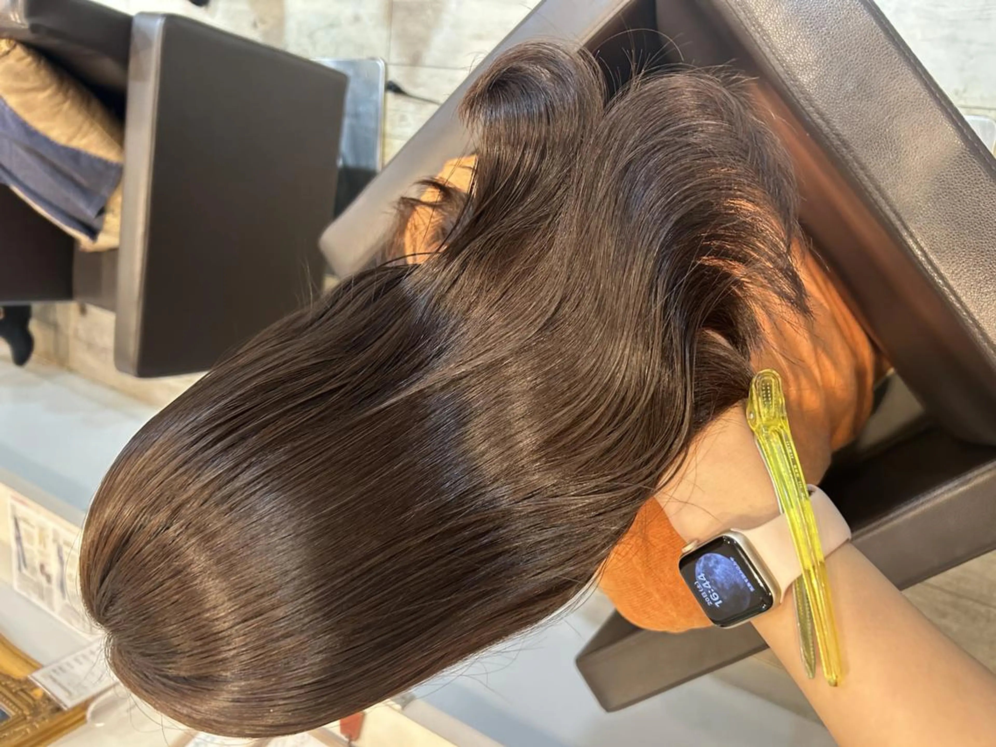 ロング カラー ヘアアレンジ ヘアカラー トリートメント ヘッドスパ 🦄🫧‪透明感 絹髪特化🫧🍓のヘアスタイル