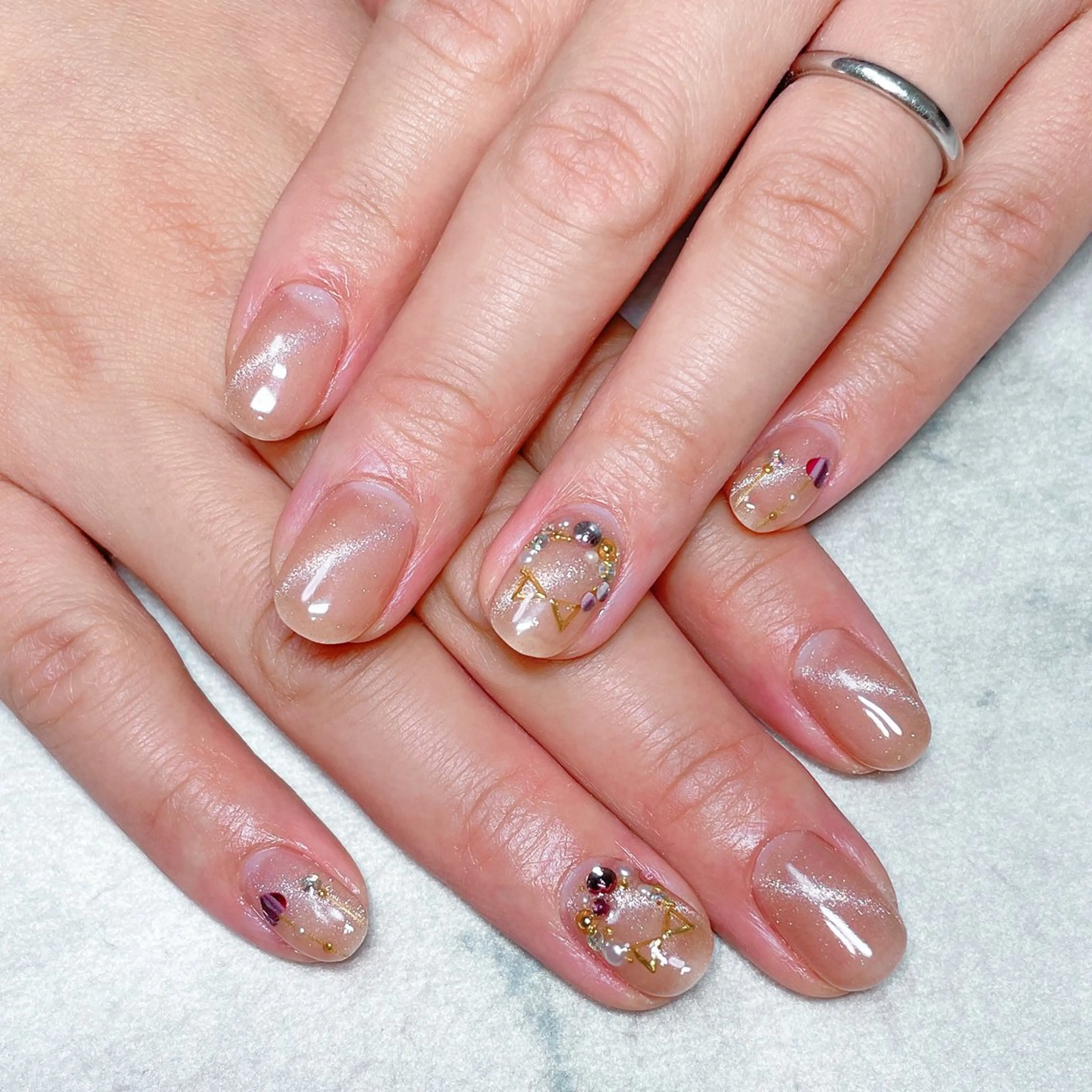 ネイル ハンドネイル Jeremy ♡ HARUKAのネイルデザイン