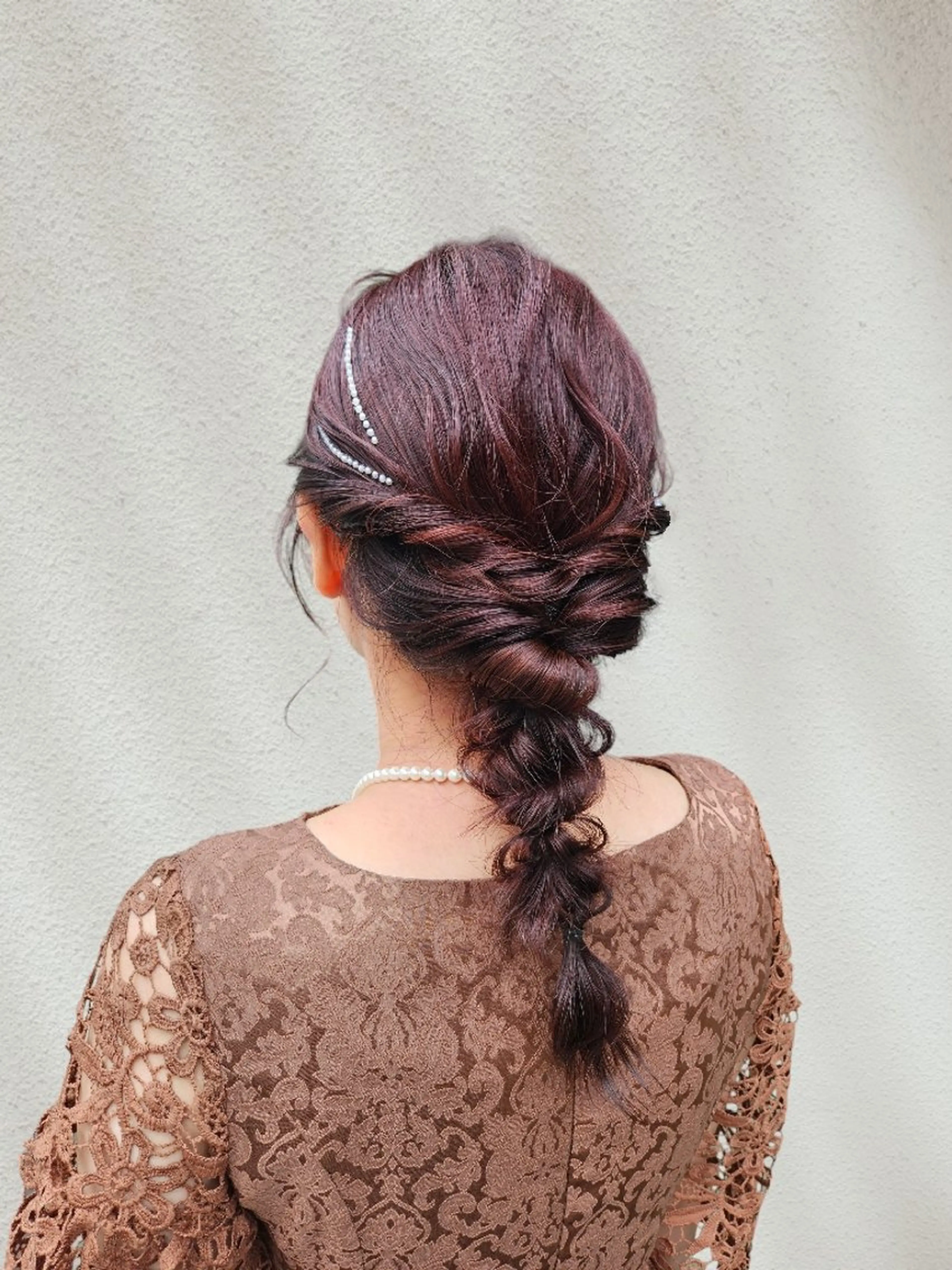 ヘアアレンジ 薄葉 美菜子のヘアスタイル