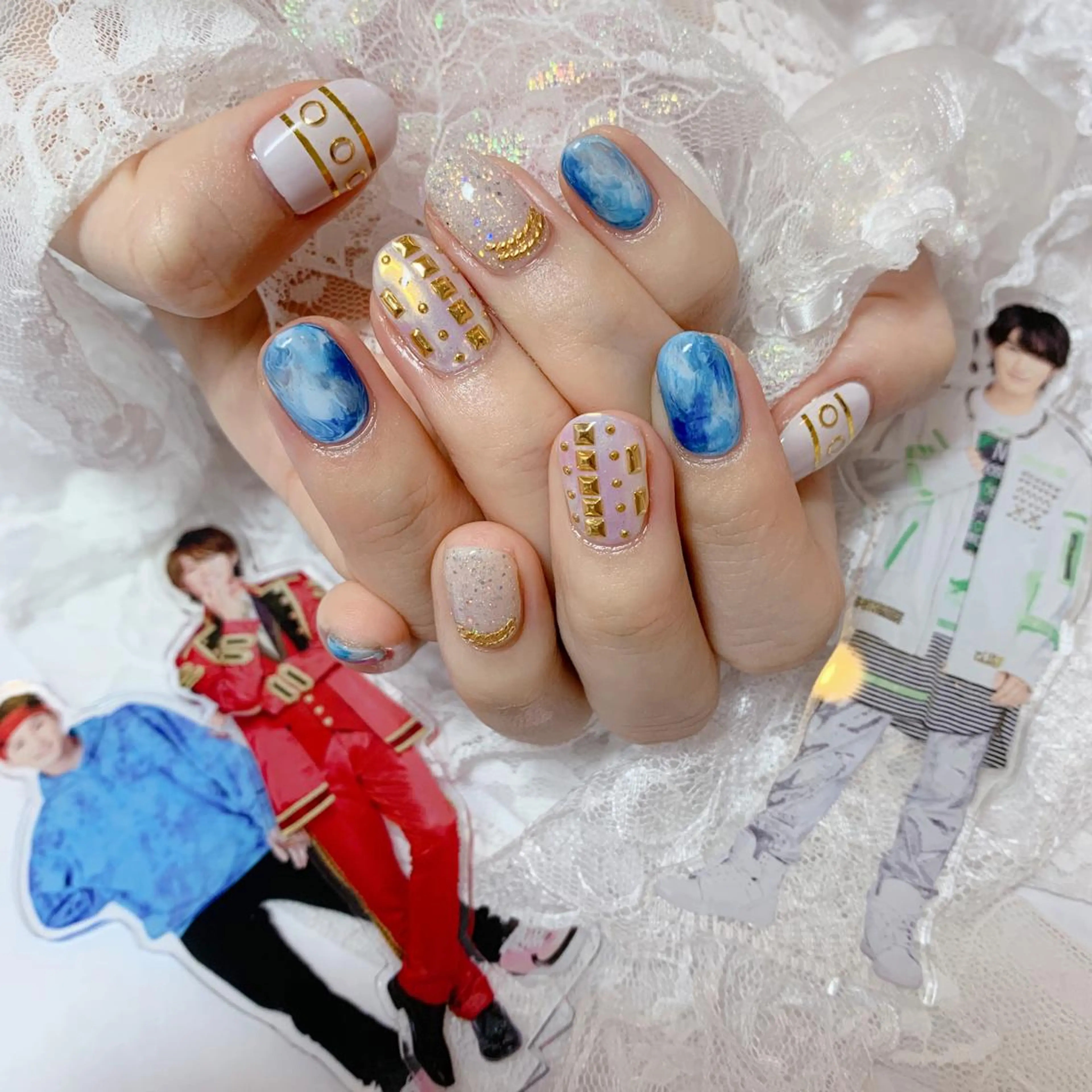 ネイル ハンドネイル La neige* yuki 🥯🍑のネイルデザイン