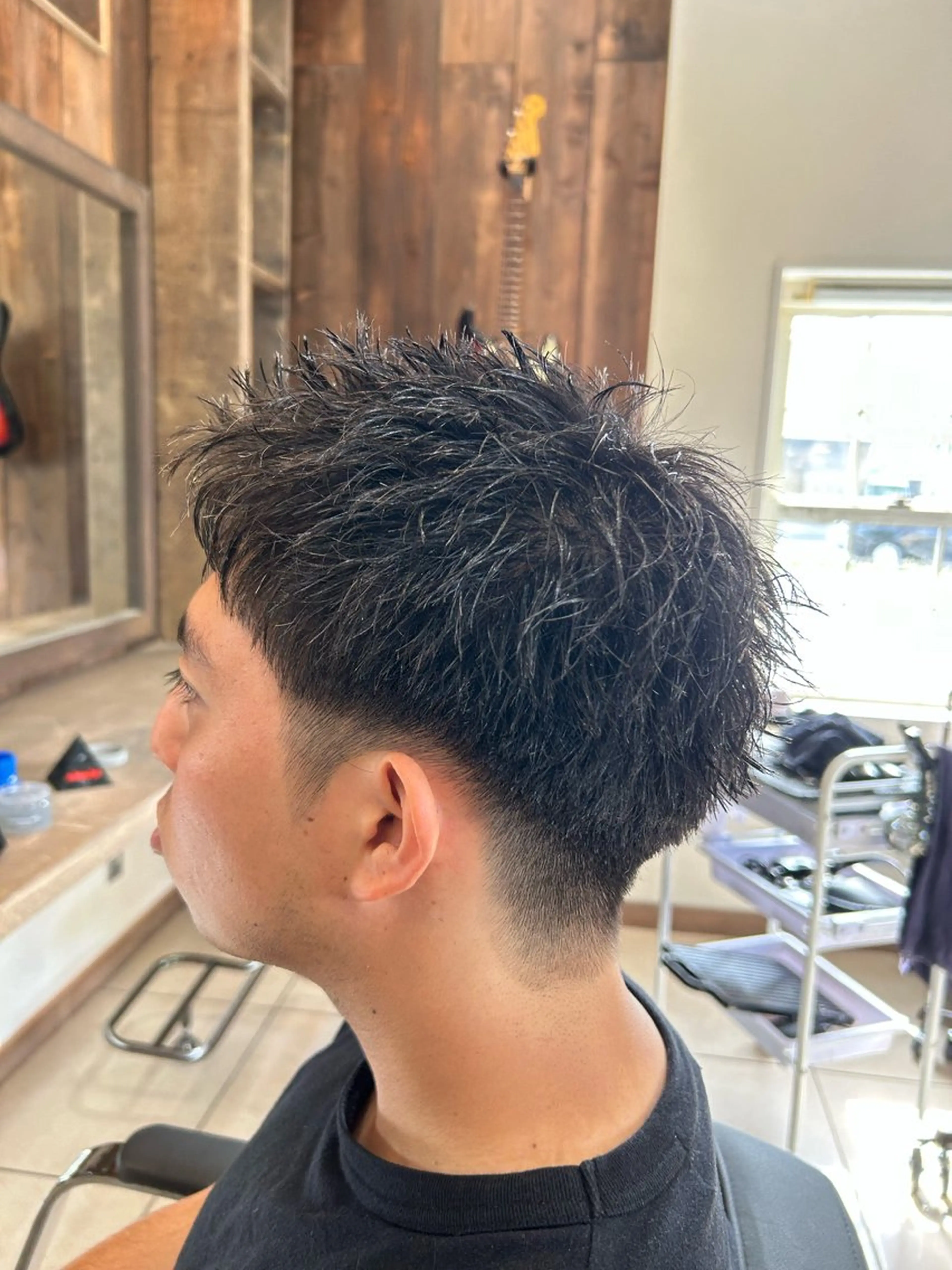 ショート メンズ 矢島 列彩のヘアスタイル