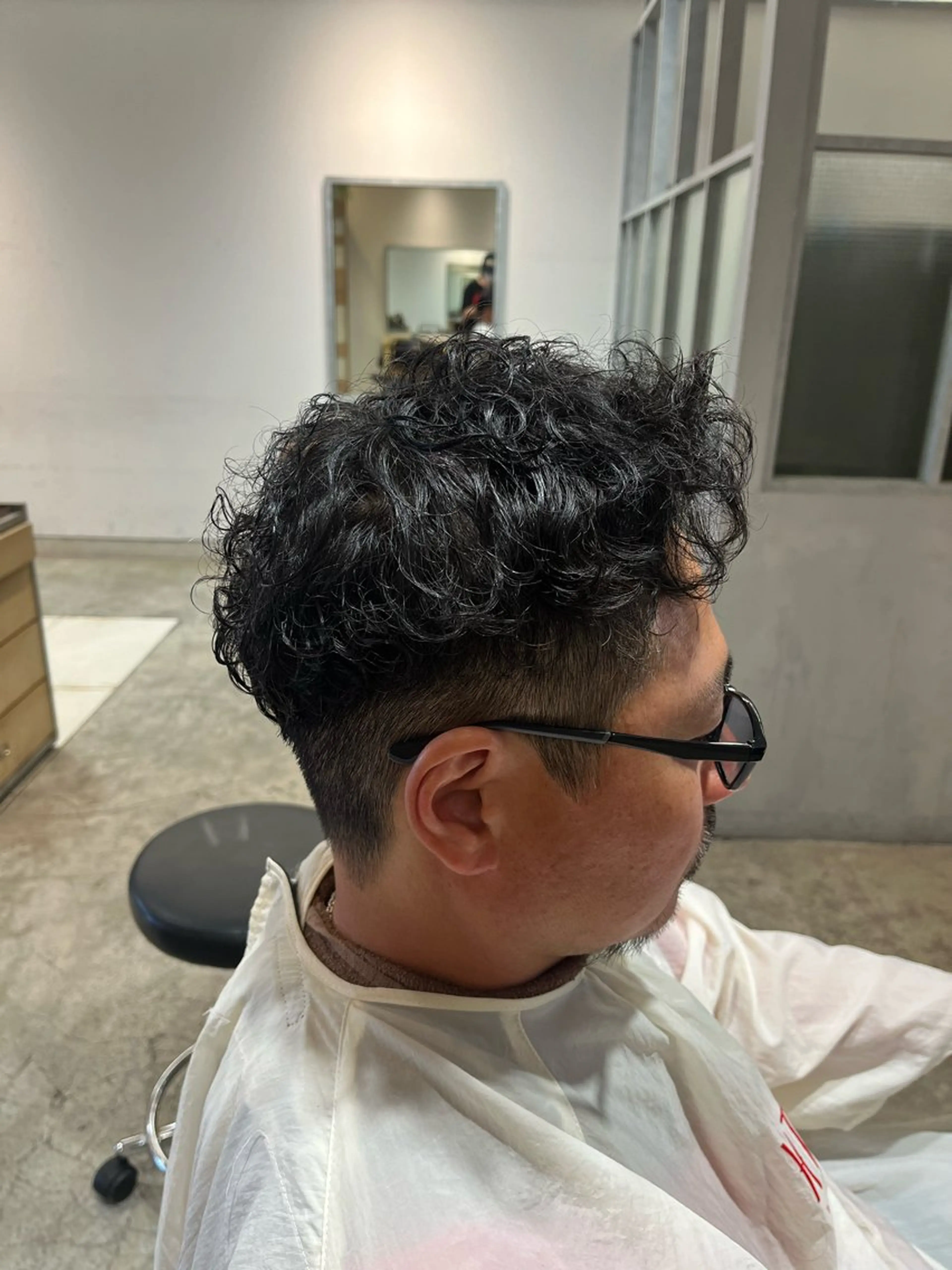 ショート パーマ メンズ 清水 men'sパーマ特化のヘアスタイル