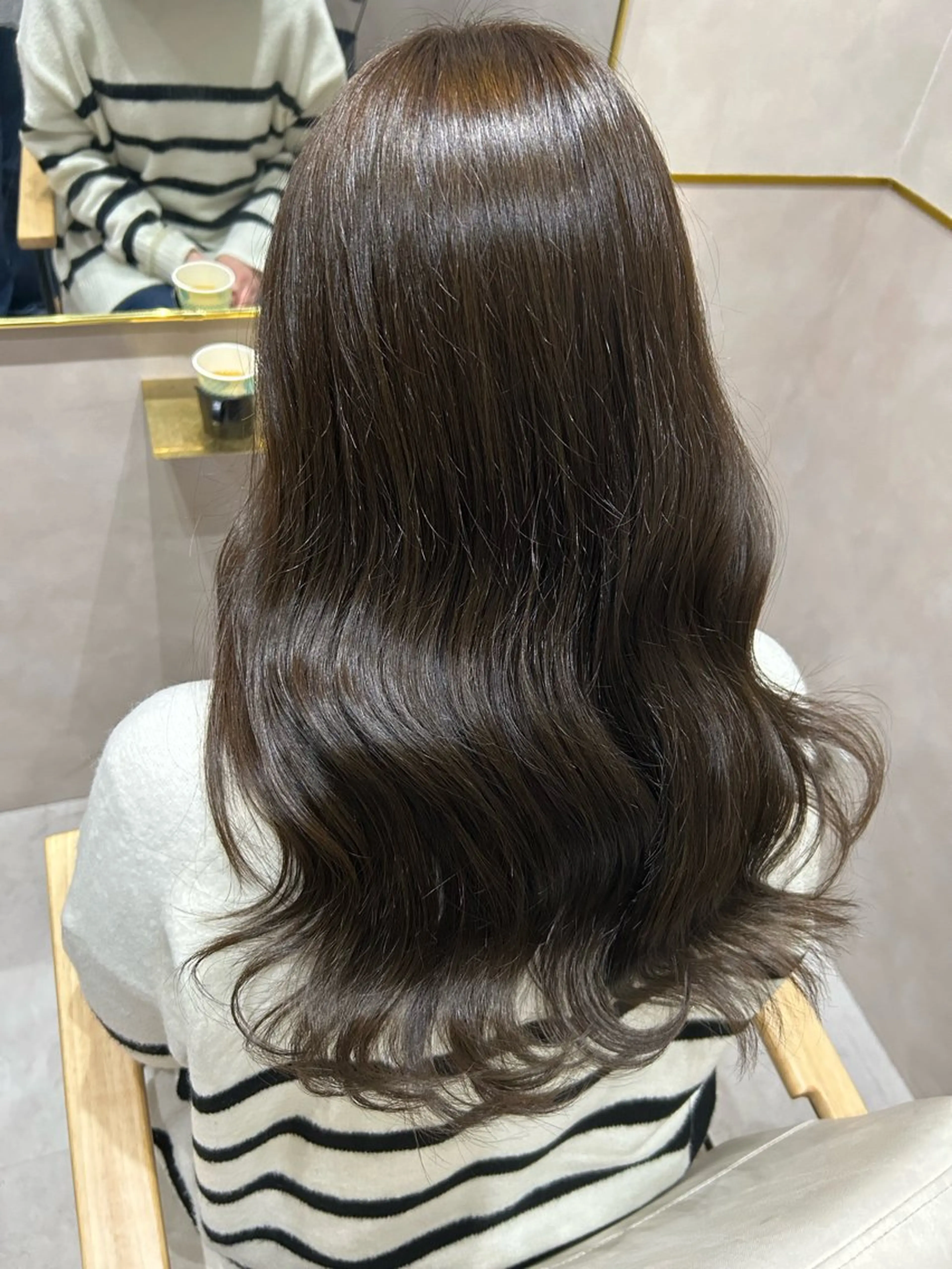 セミロング カラー 髪質改善トリートメント/美髪縮毛矯正専門店/＆Lillme 梅田【アンドリルム】所属・【＆Lillme】 🎀Yukimeのヘアスタイル