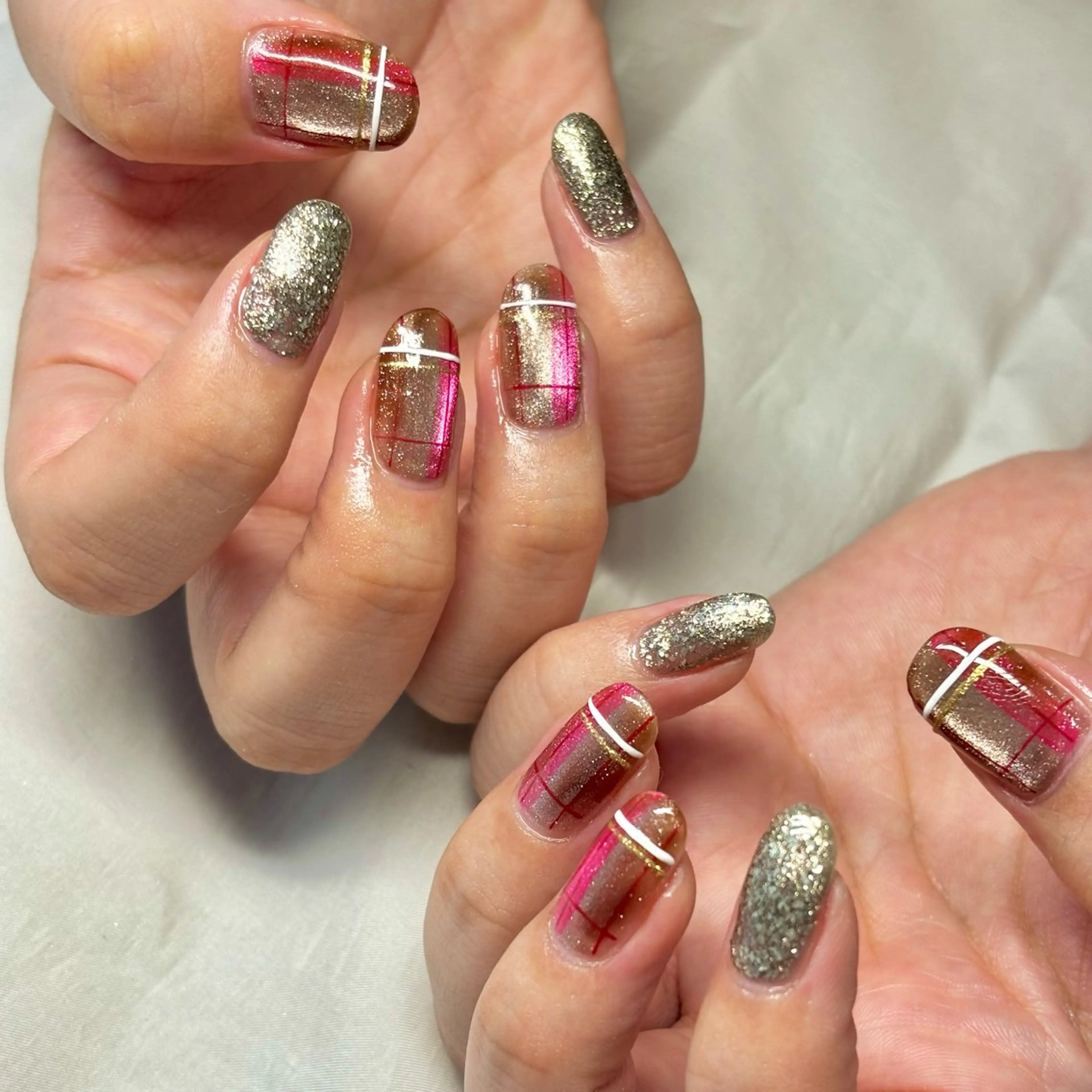 メンズ ネイル マグネットネイル ハンドネイル ハンドケア nail&eye Aoのマツエク・マツパデザイン