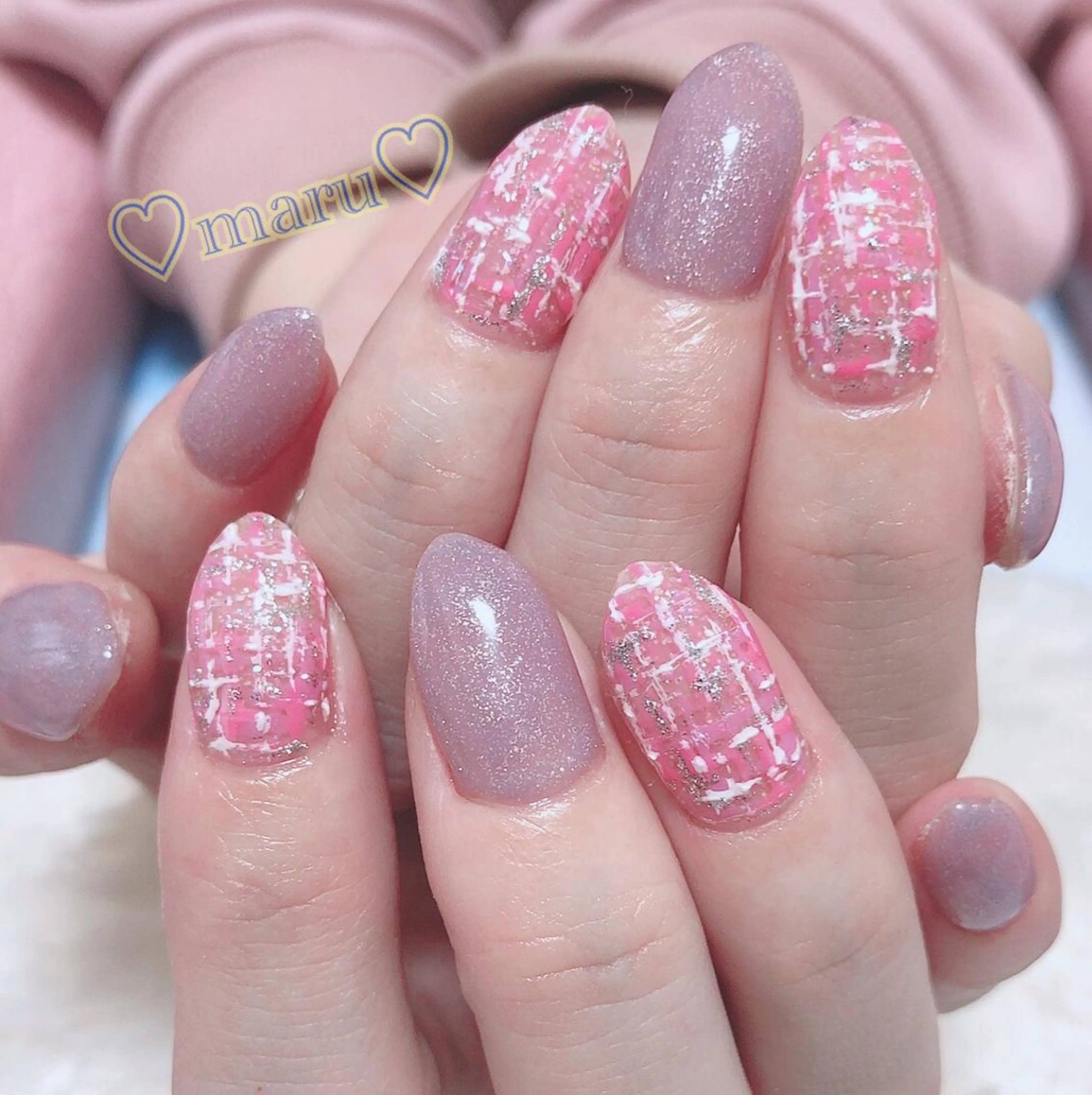 ネイル ハンドネイル フットネイル まるみ ♡のネイルデザイン