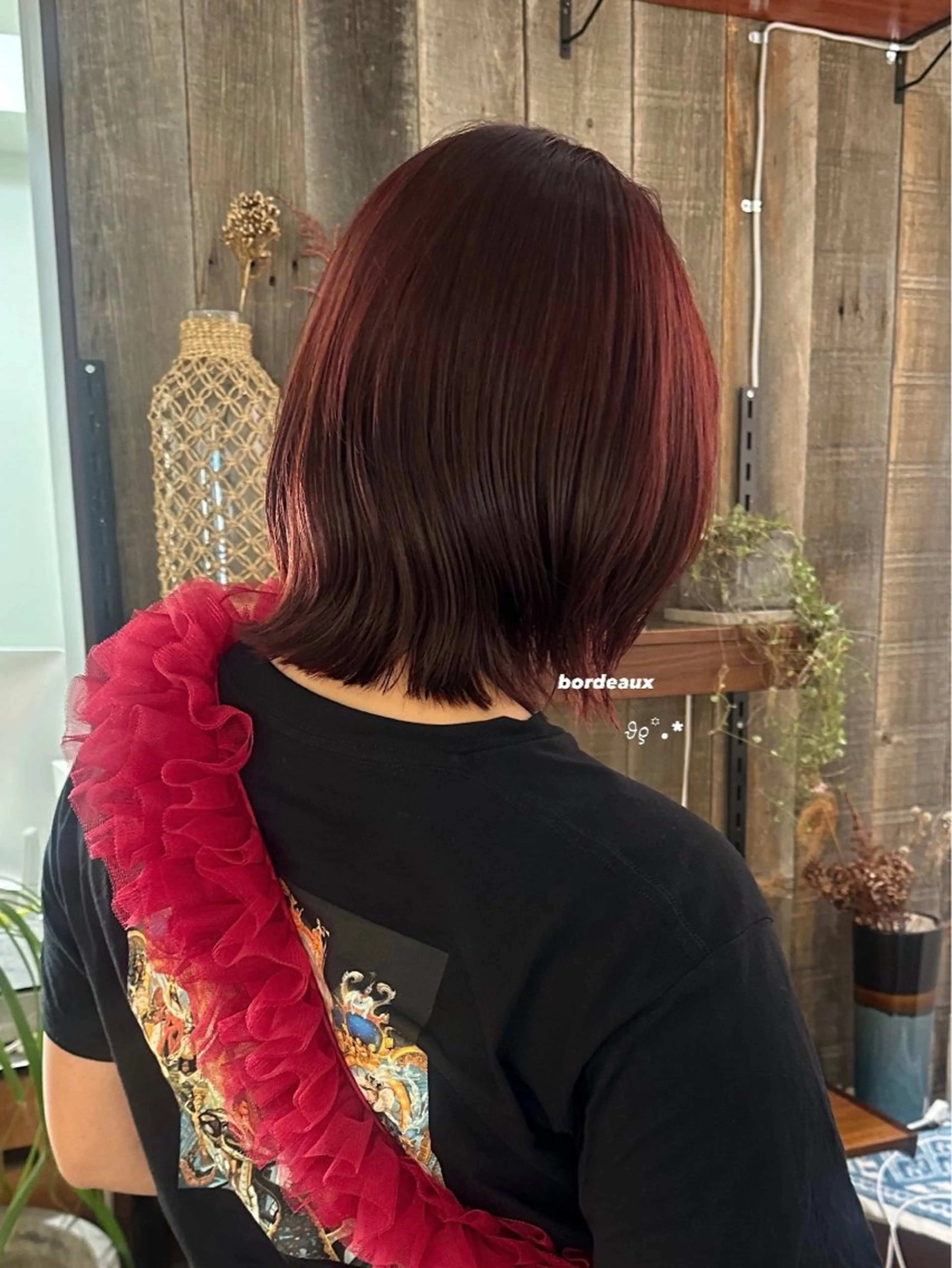 ミディアム カラー 暖色カラー/レイヤー 🌙 オノユリカのヘアスタイル