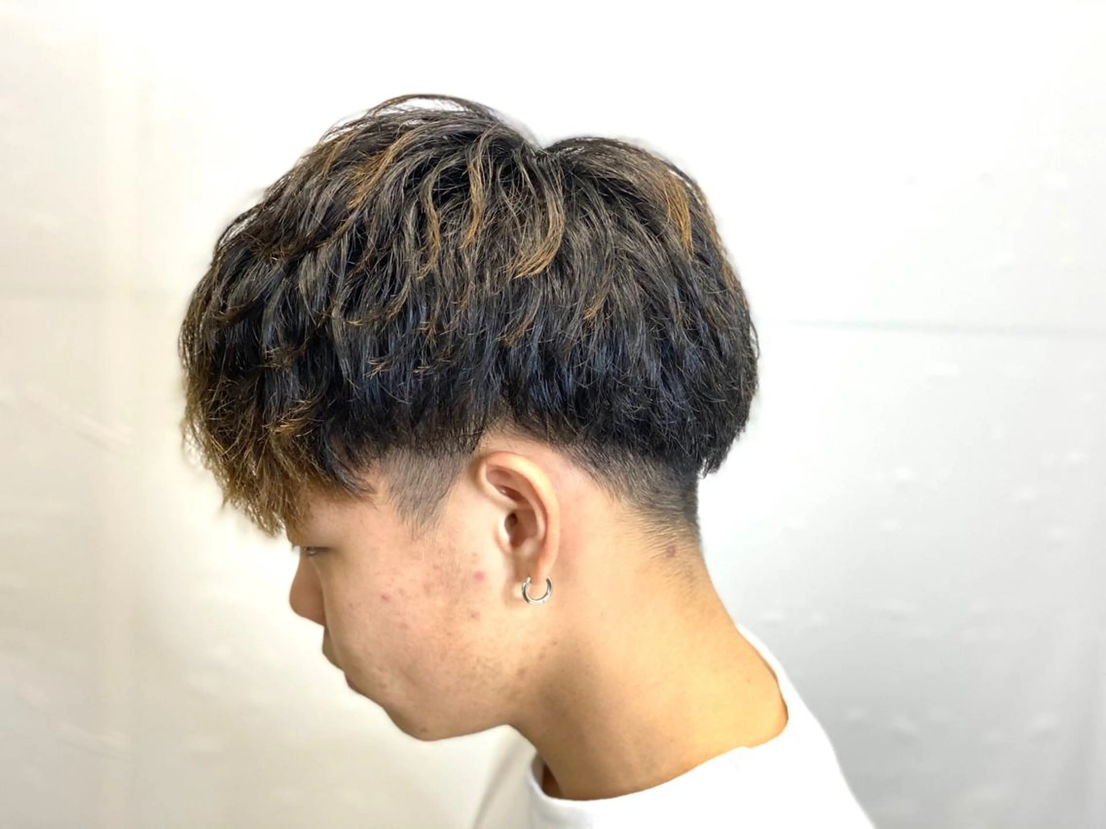 ミディアム メンズ HIRO GINZA 池袋東口店所属・林田 龍明のヘアスタイル