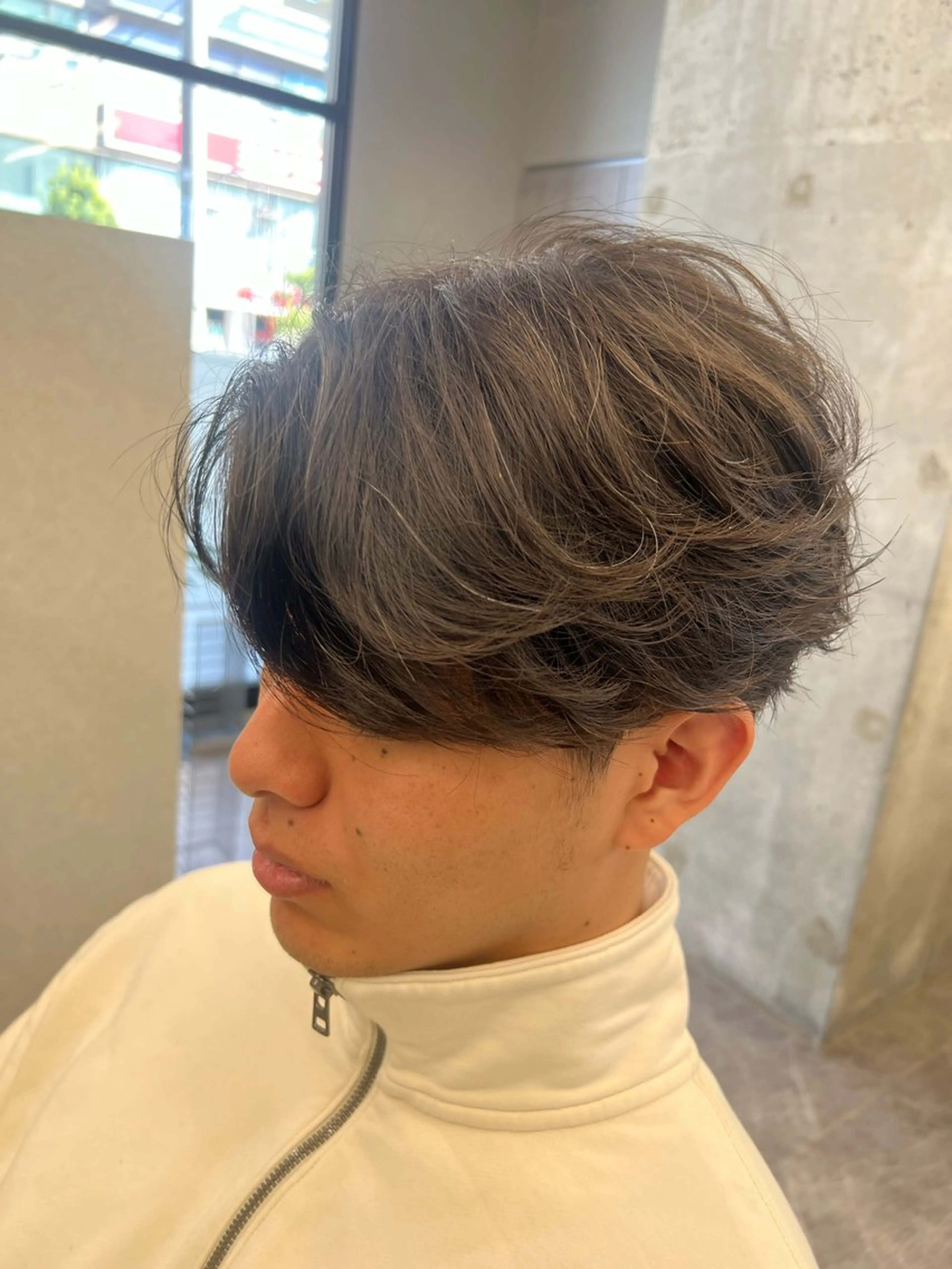 ショート パーマ メンズ フェザーパーマ メンズパーマ 古山 侑東 /メンズパーマのヘアスタイル