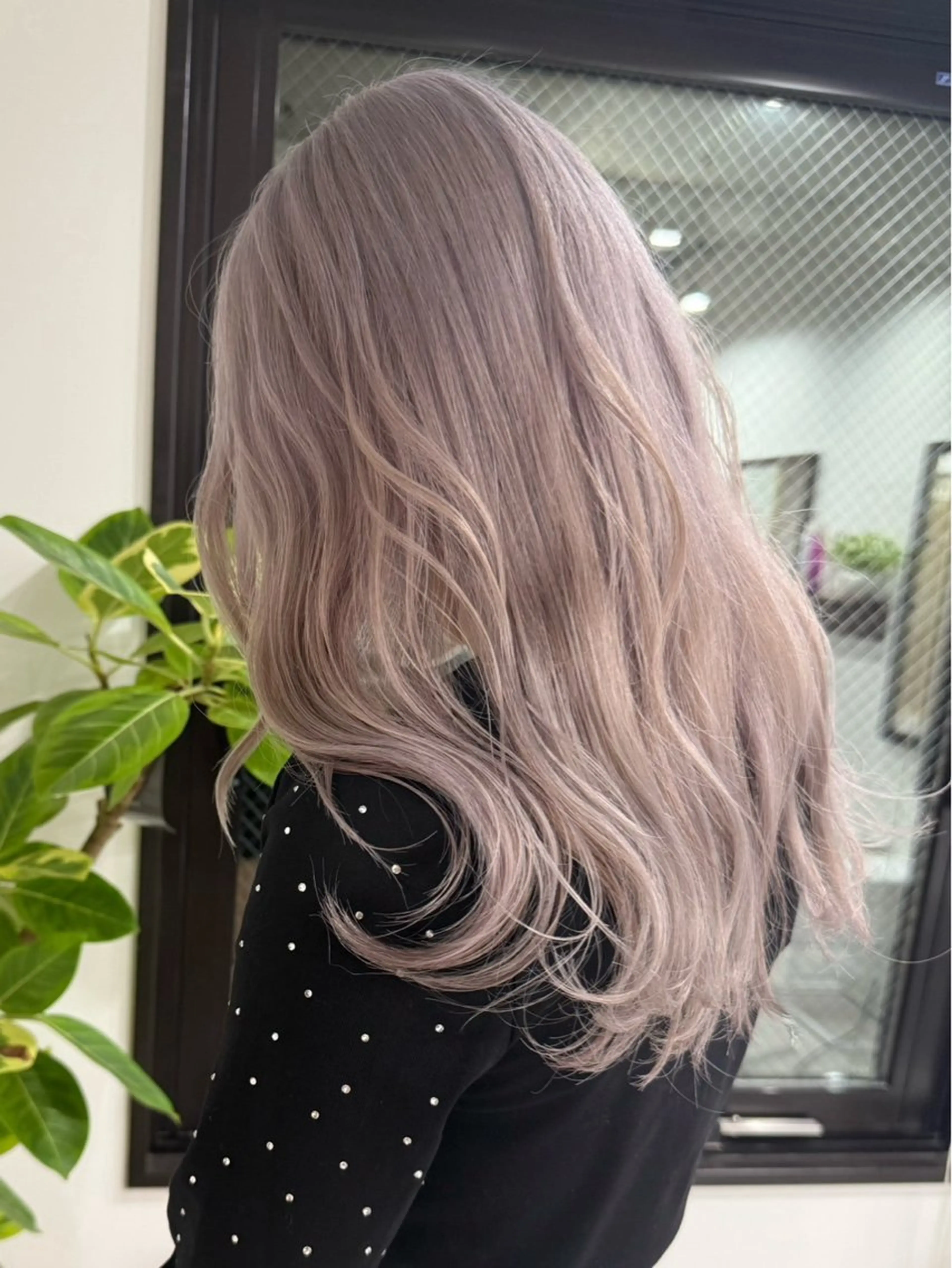 セミロング カラー coco ハルヒのヘアスタイル