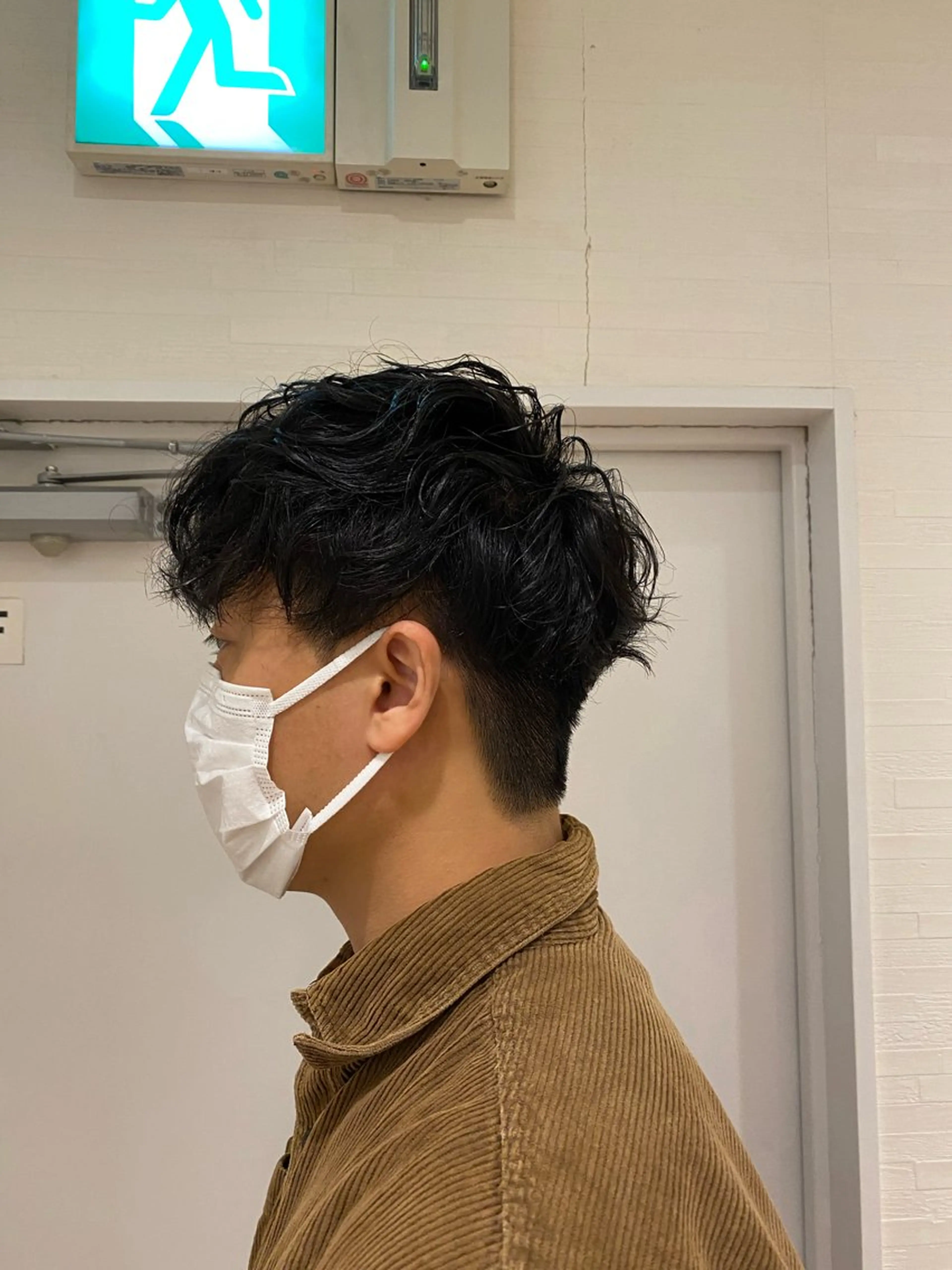 【新規】カット、ポイントパーマ（前髪のみ、トップのみ）ジュニアスタイリスト料金の写真