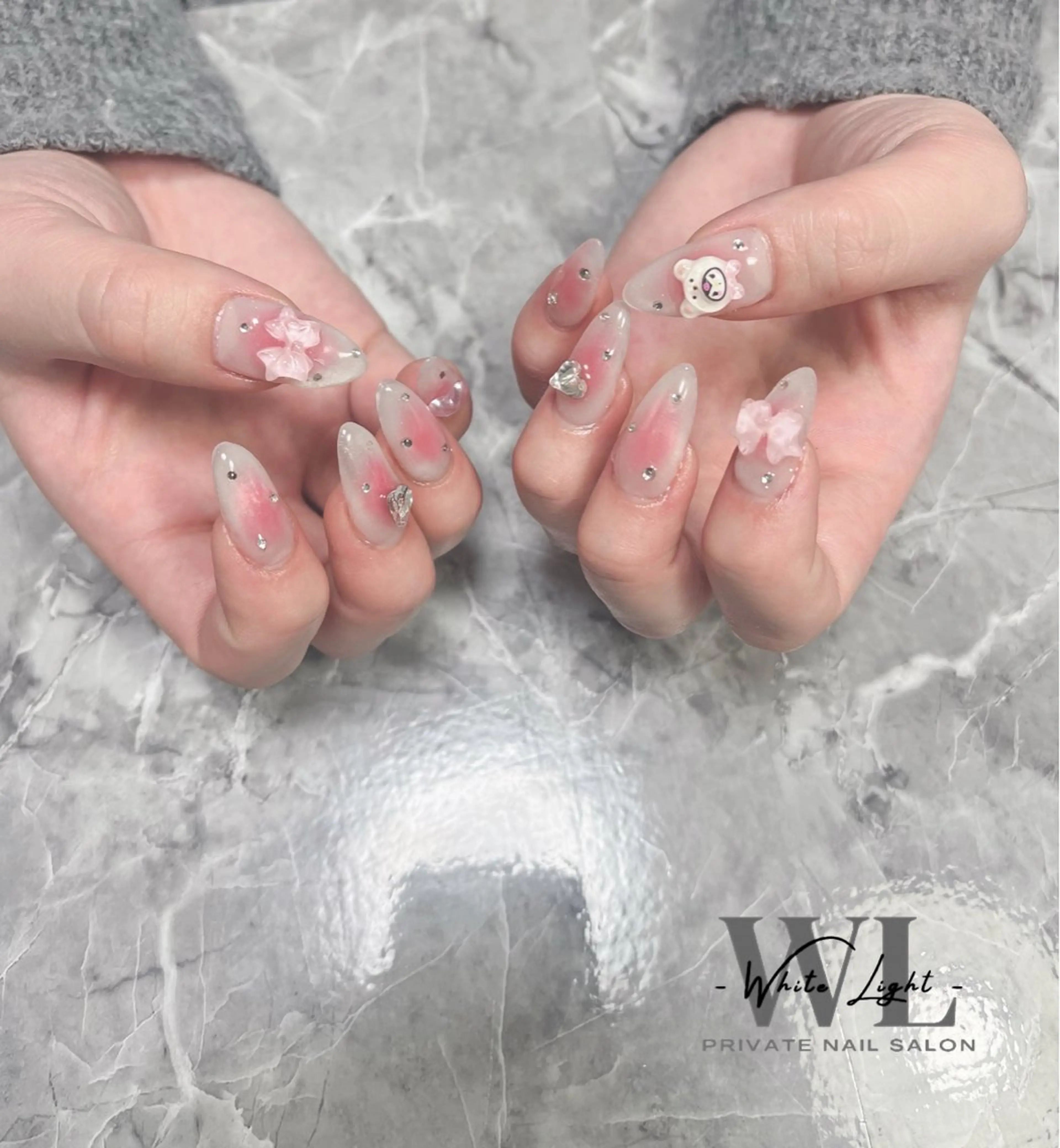 ネイル ハンドネイル プライベートサロン WhiteLightのネイルデザイン